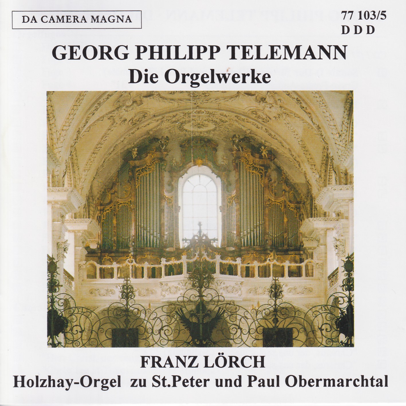 Georg Philipp Telemann - Das gesamte Orgelwerk