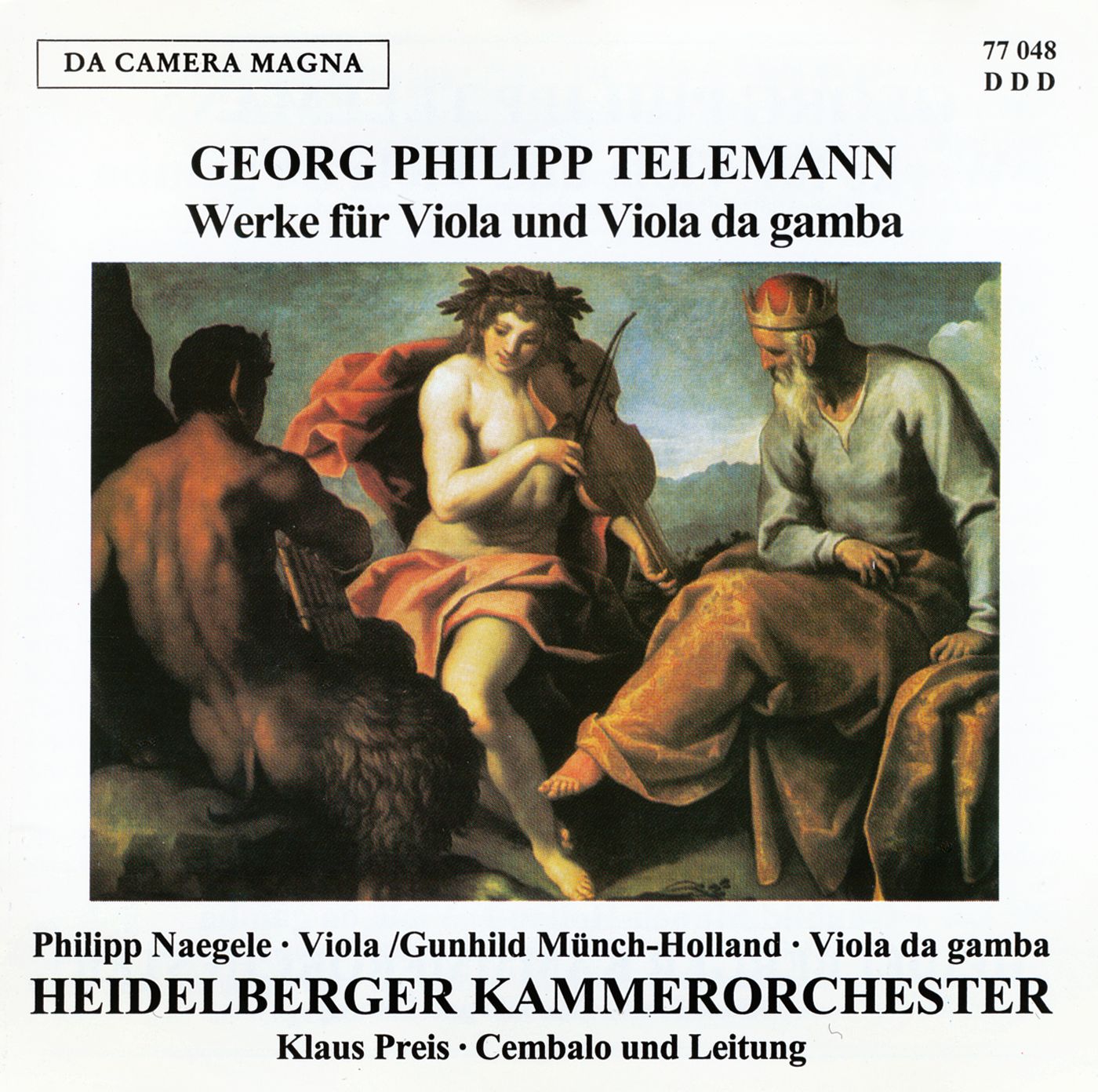 Georg Philipp Telemann - Viola und Viola da gamba