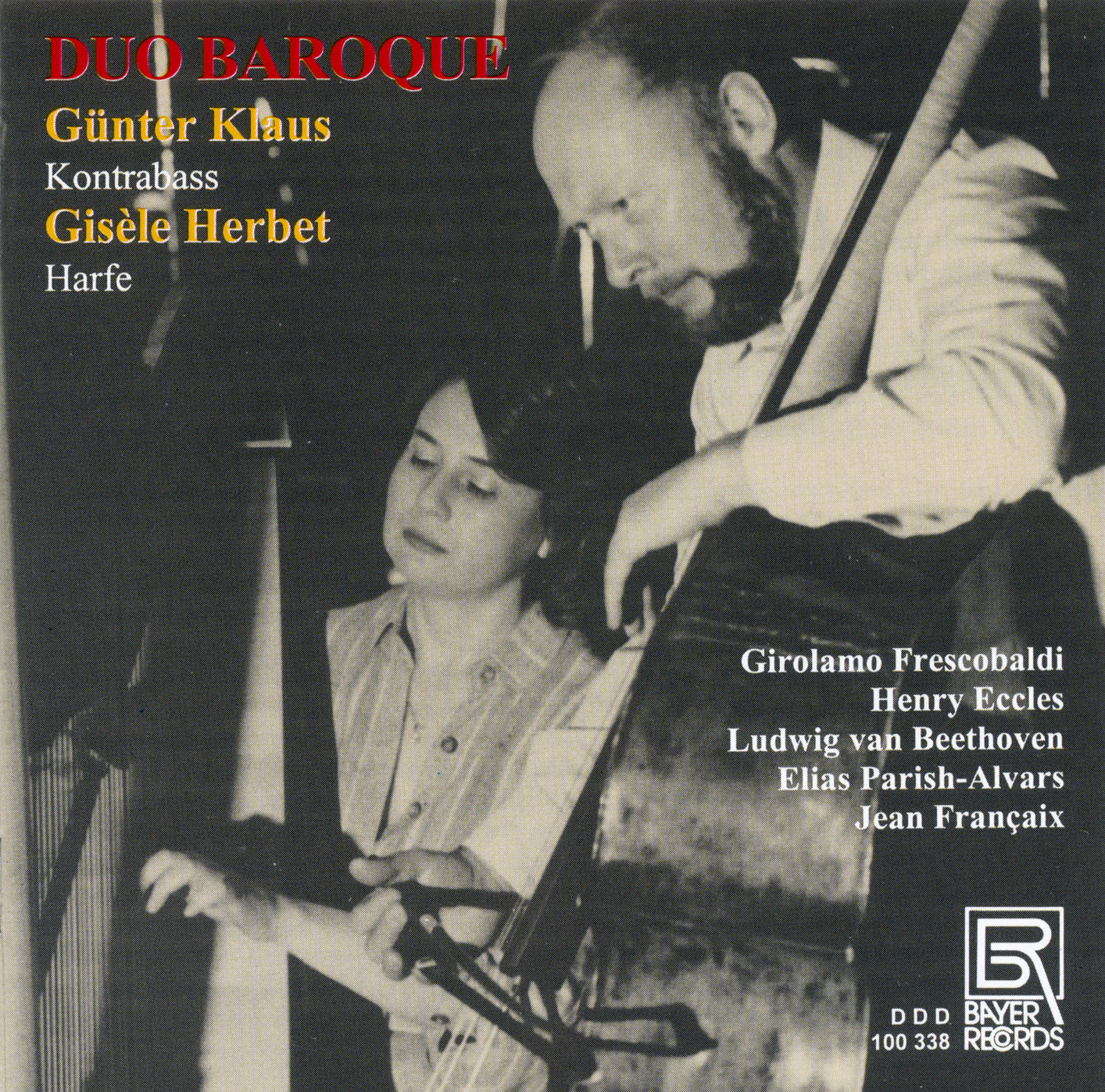 DUO BAROQUE - Kontrabass & Harfe
