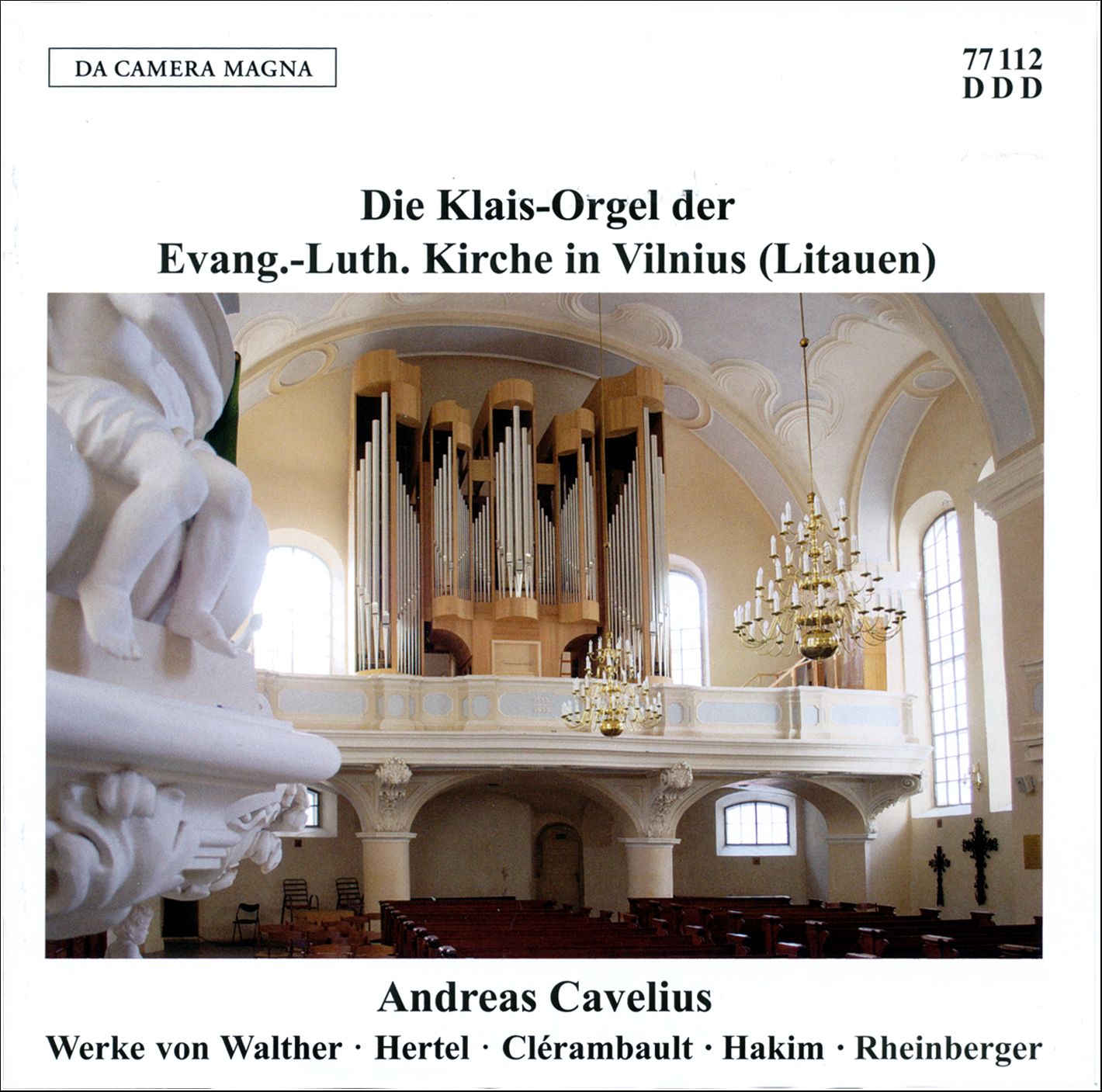 Die Klais-Orgel der Evang.-Luth. Kirche zu Vilnius (Litauen)