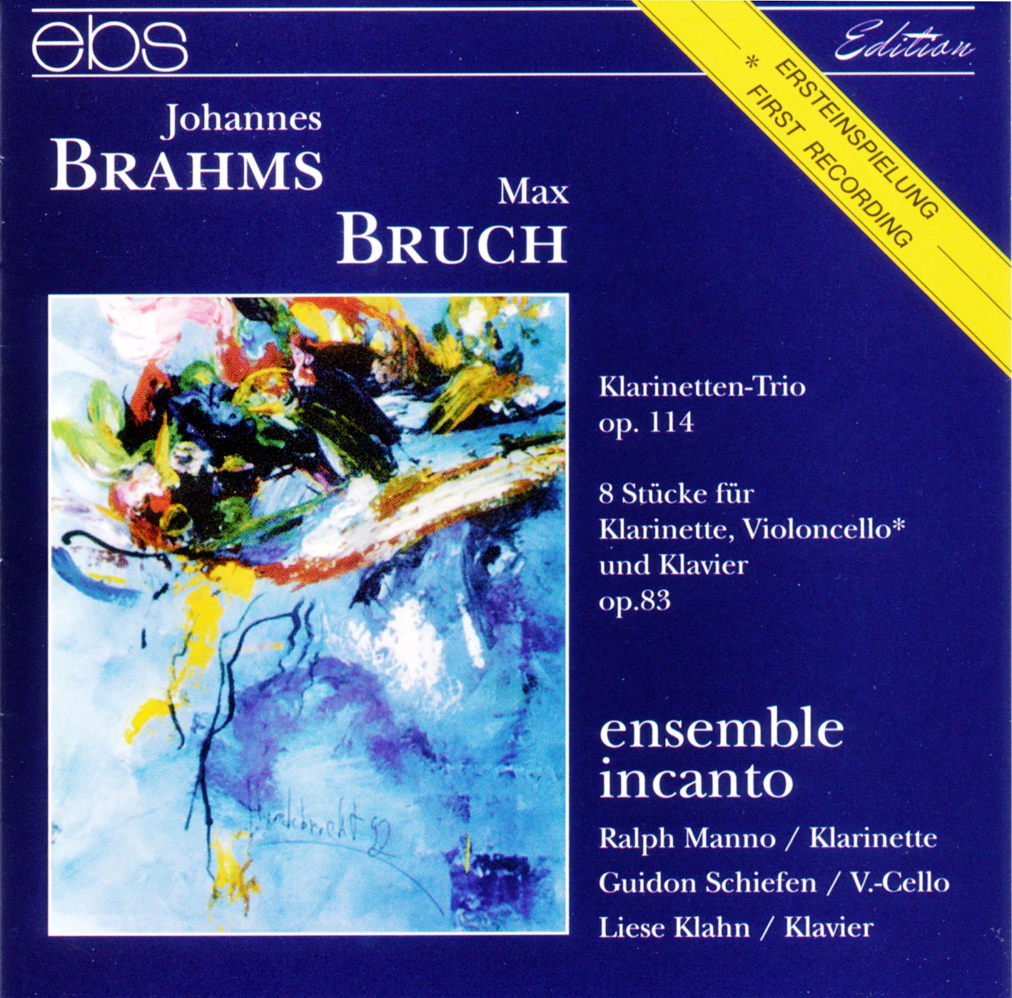 Johannes Brahms / Max Bruch - Ensemble incanto
