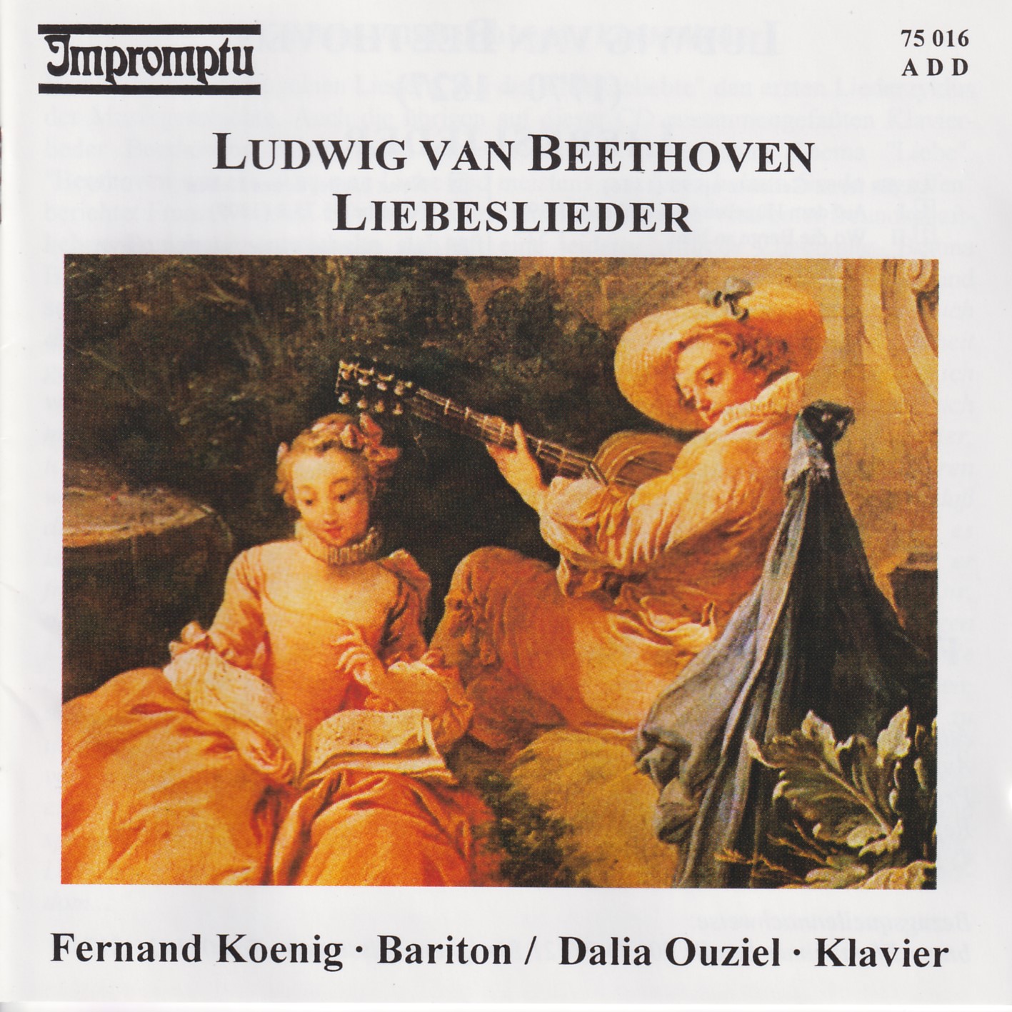 Ludwig van Beethoven - Liebeslieder