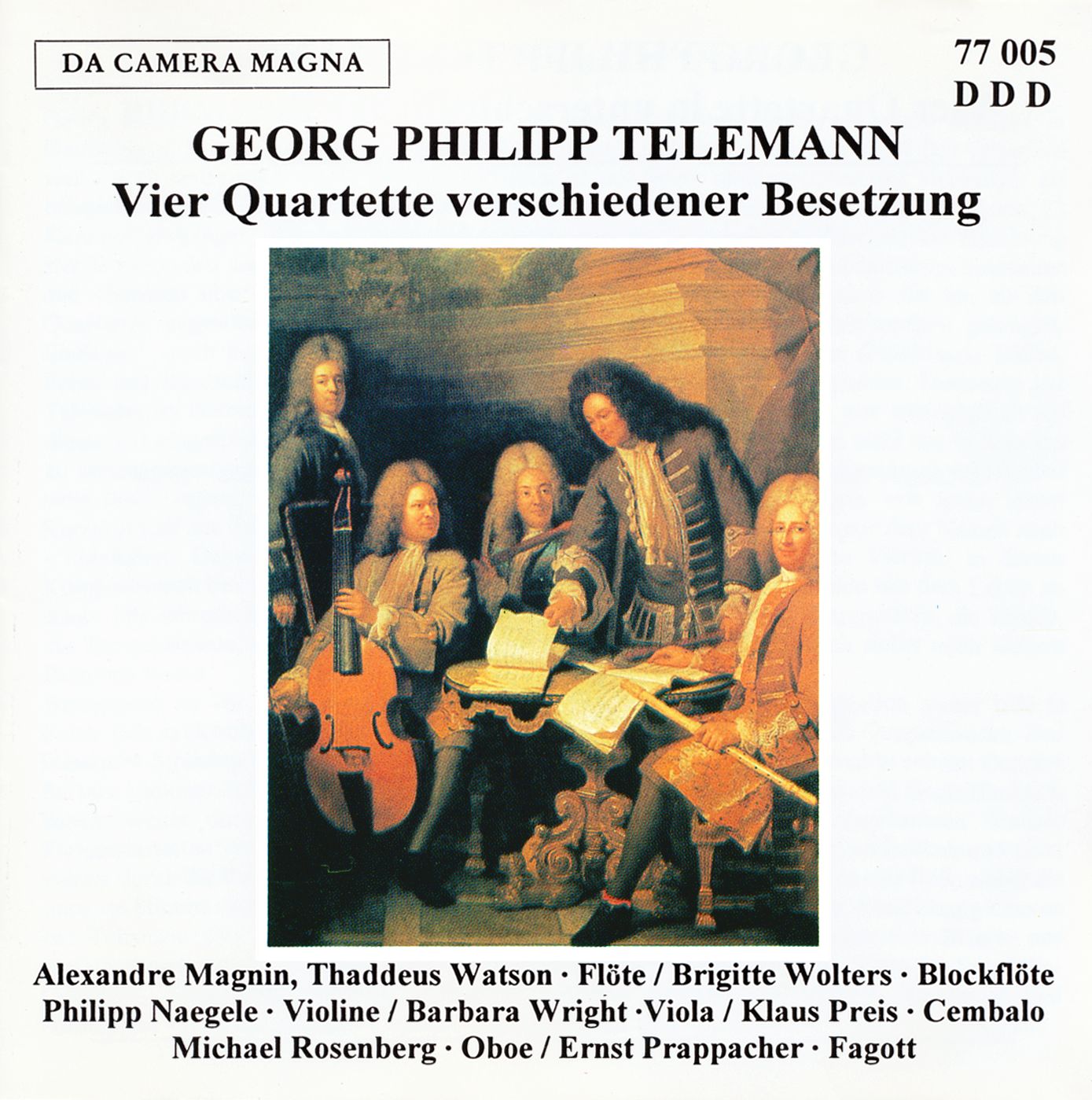 Georg Philipp Telemann - Quartette