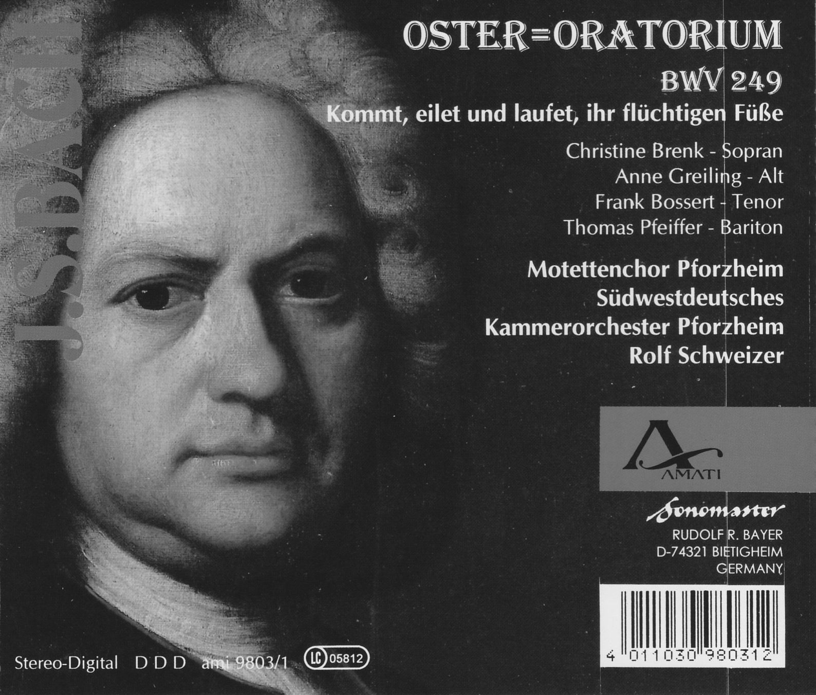Johann Sebastian Bach - Osteroratorium
