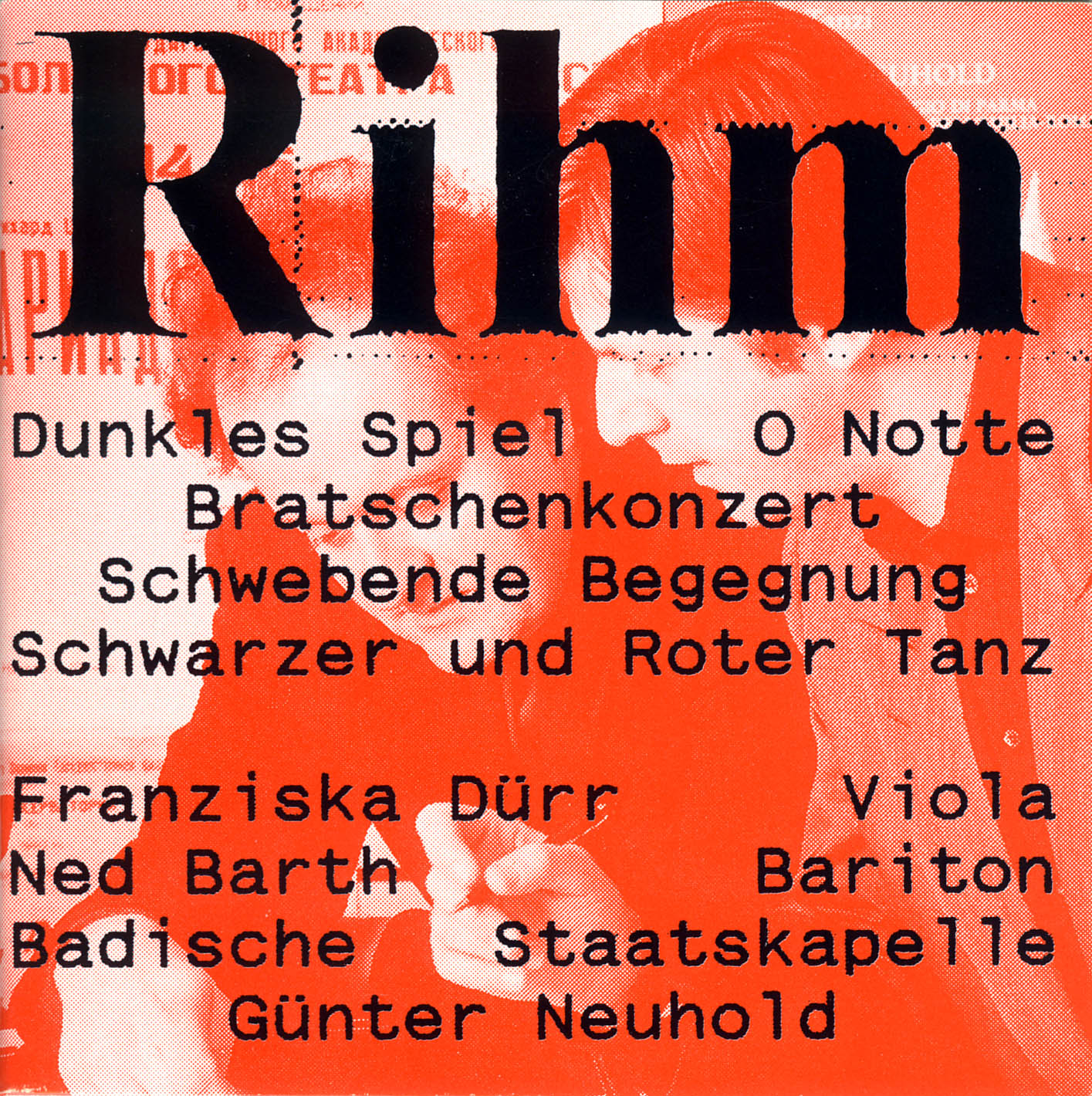 Wolfgang Rihm - Orchesterwerke