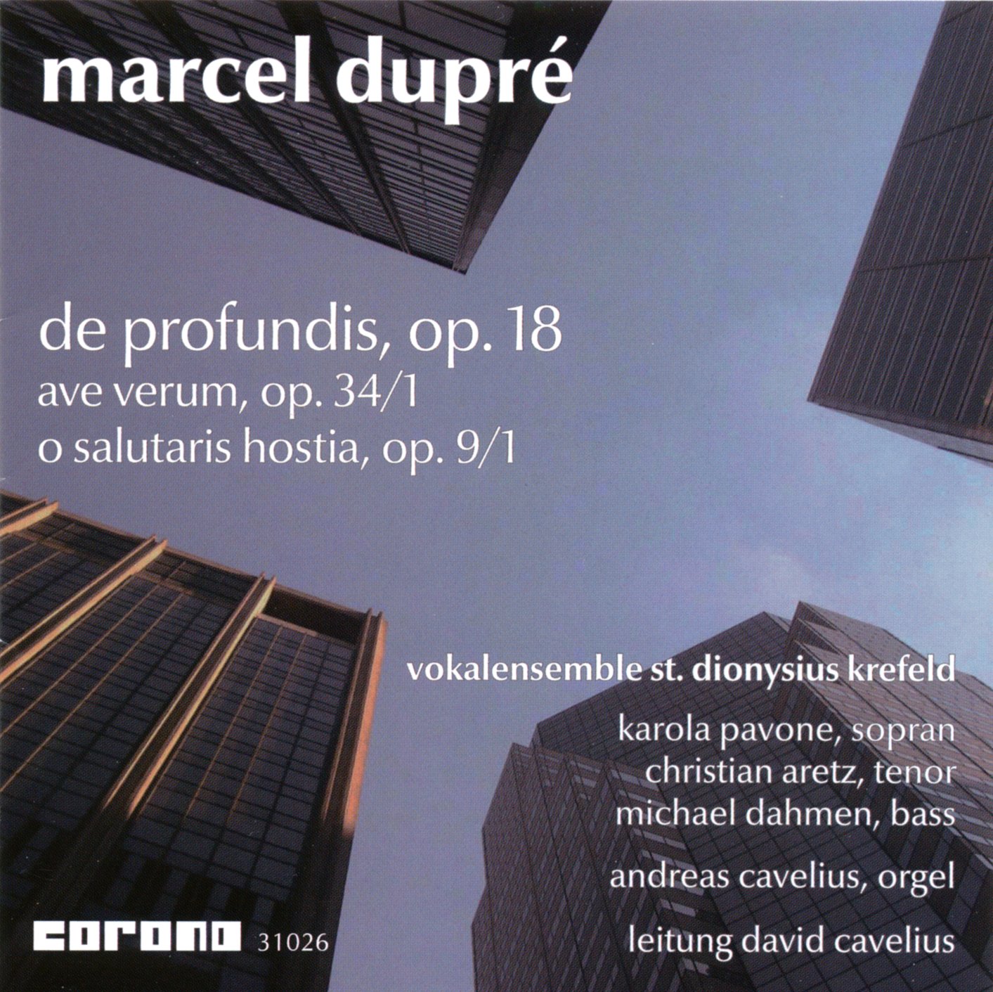 Marcel Dupré - De profundis  op.18