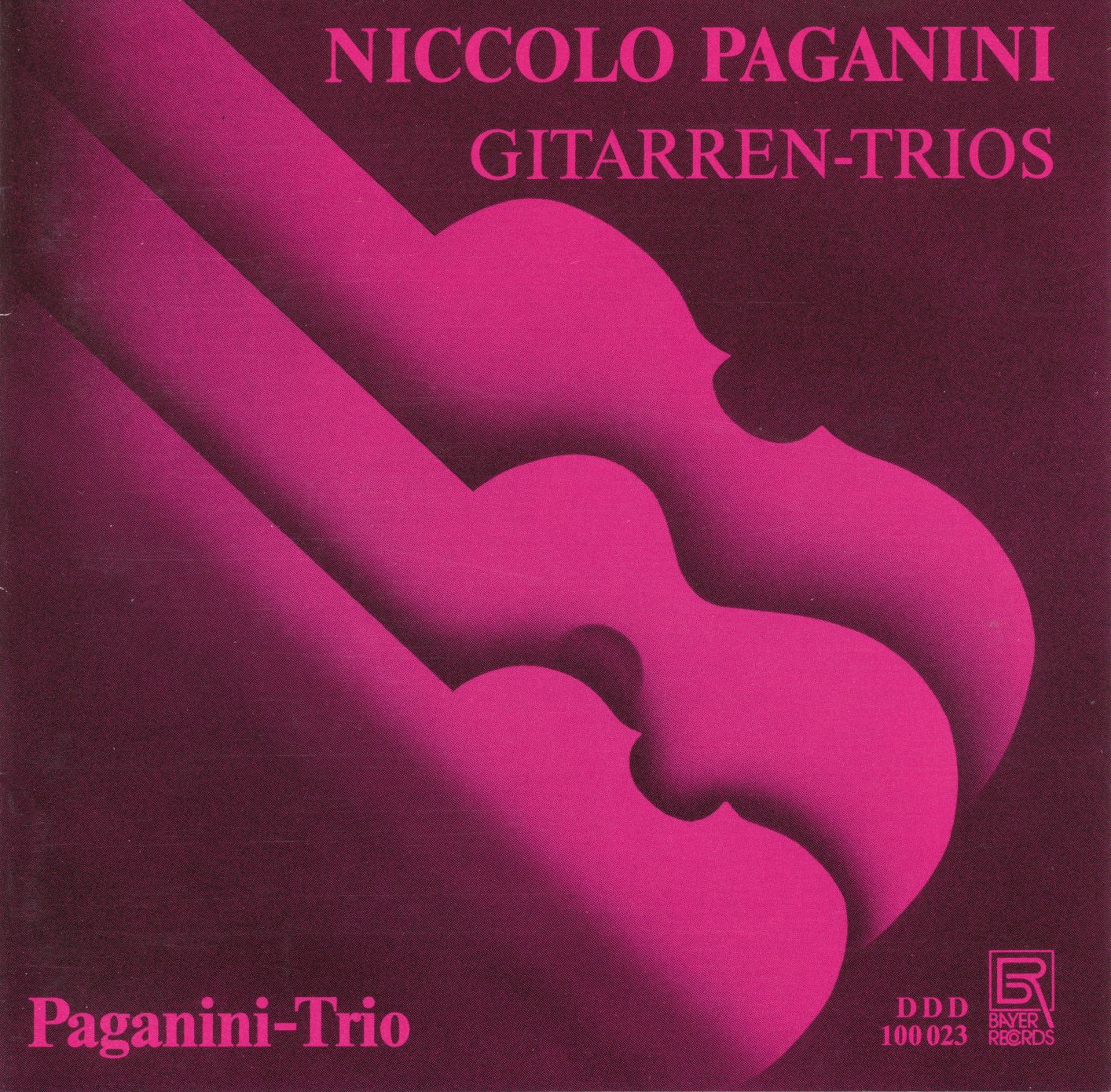 Niccolo Paganini - Gitarrentrios