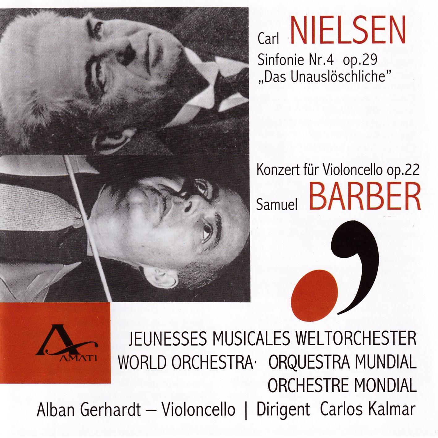 Nielsen  / Barber - Jeunesses Musicales Weltorchester