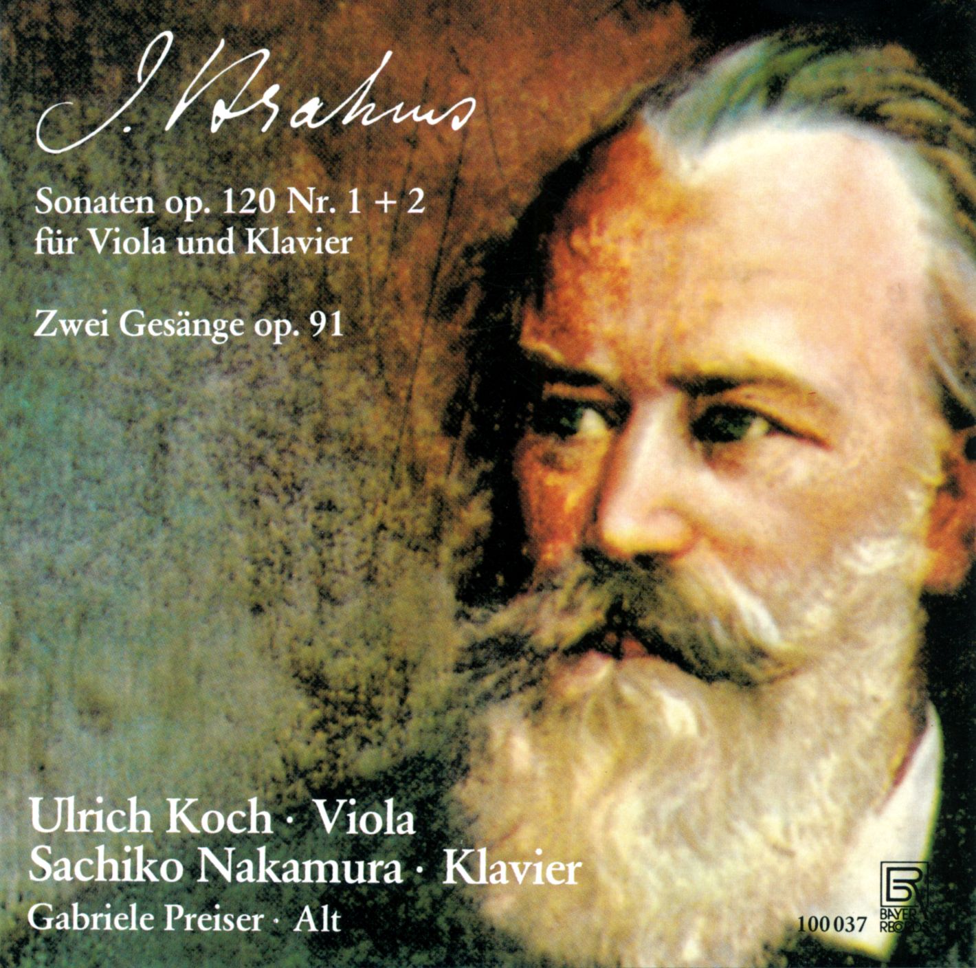 Johannes Brahms - Violasonaten