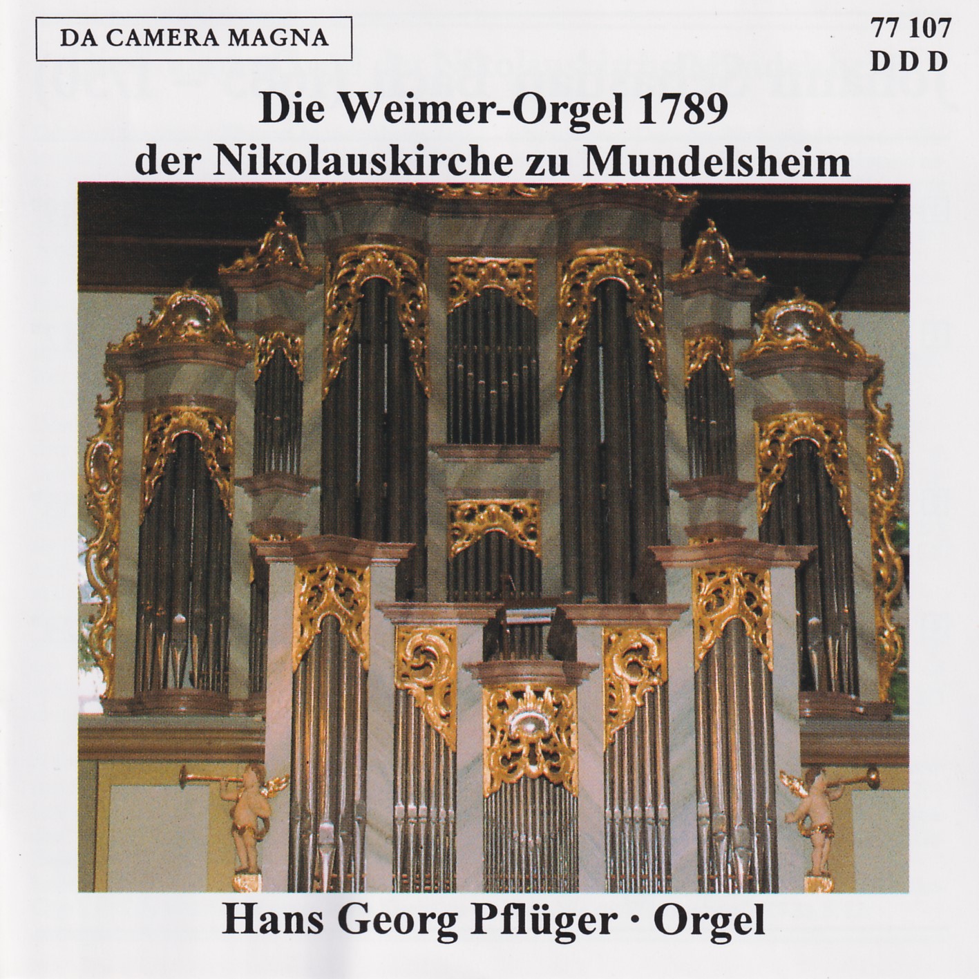 Weimer-Orgel von 1789 - Mundelsheim