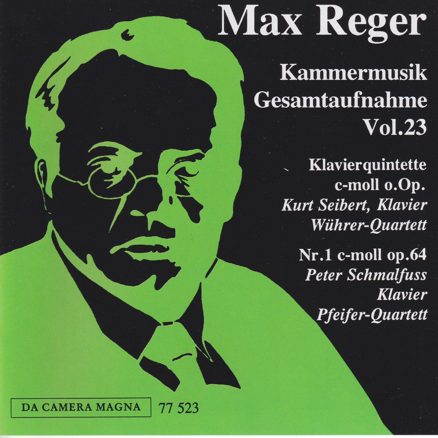 Max Reger - Kammermusik komplett Vol. 23