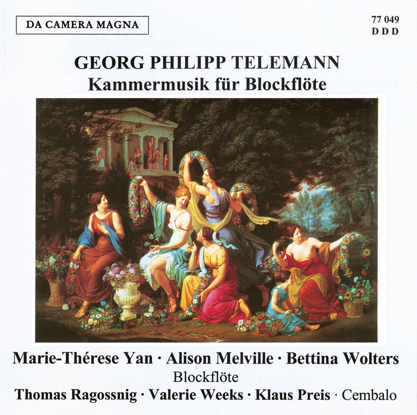 Georg Philipp Telemann - Kammermusik für Flöte