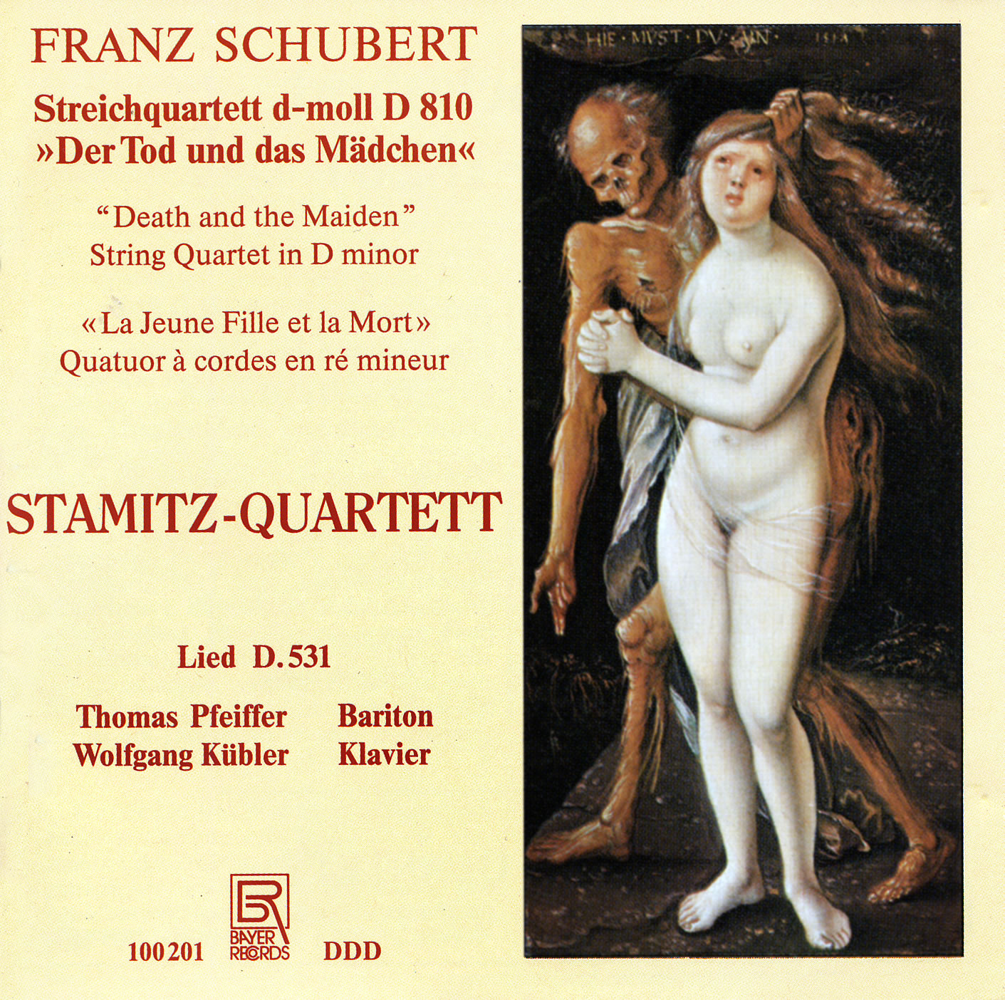 Franz Schubert - Der Tod und das Mädchen