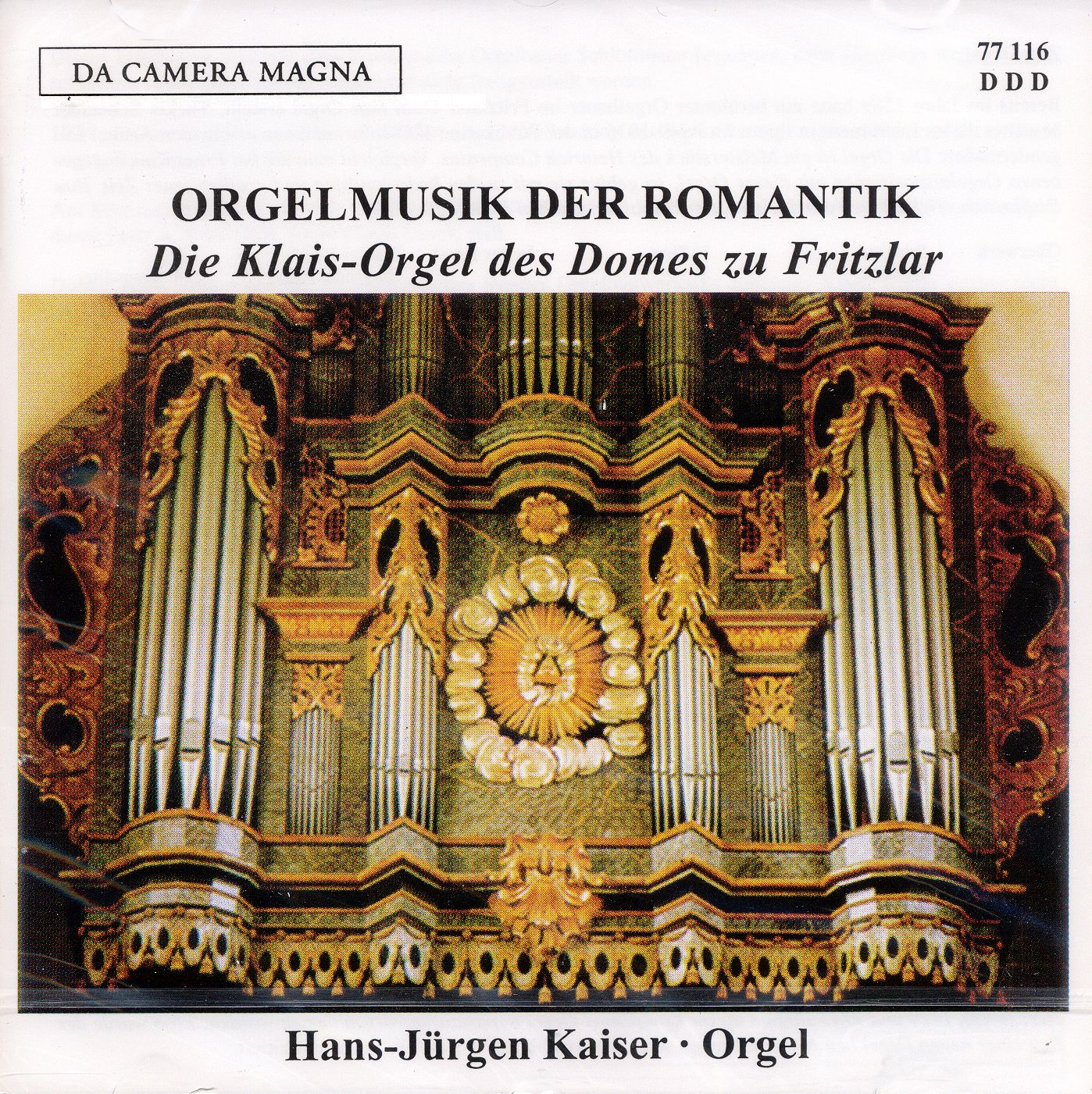 Die Klais-Orgel des Domes zu Fritzlar