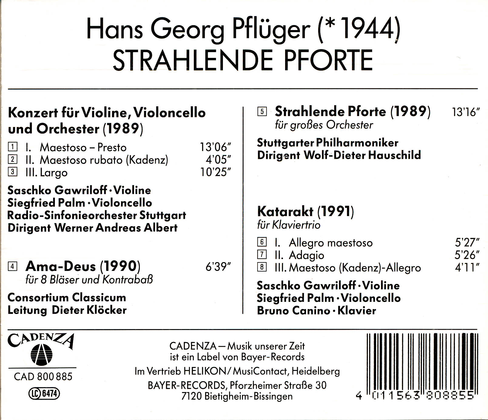 Hans Georg Pflüger - Strahlende Pforte