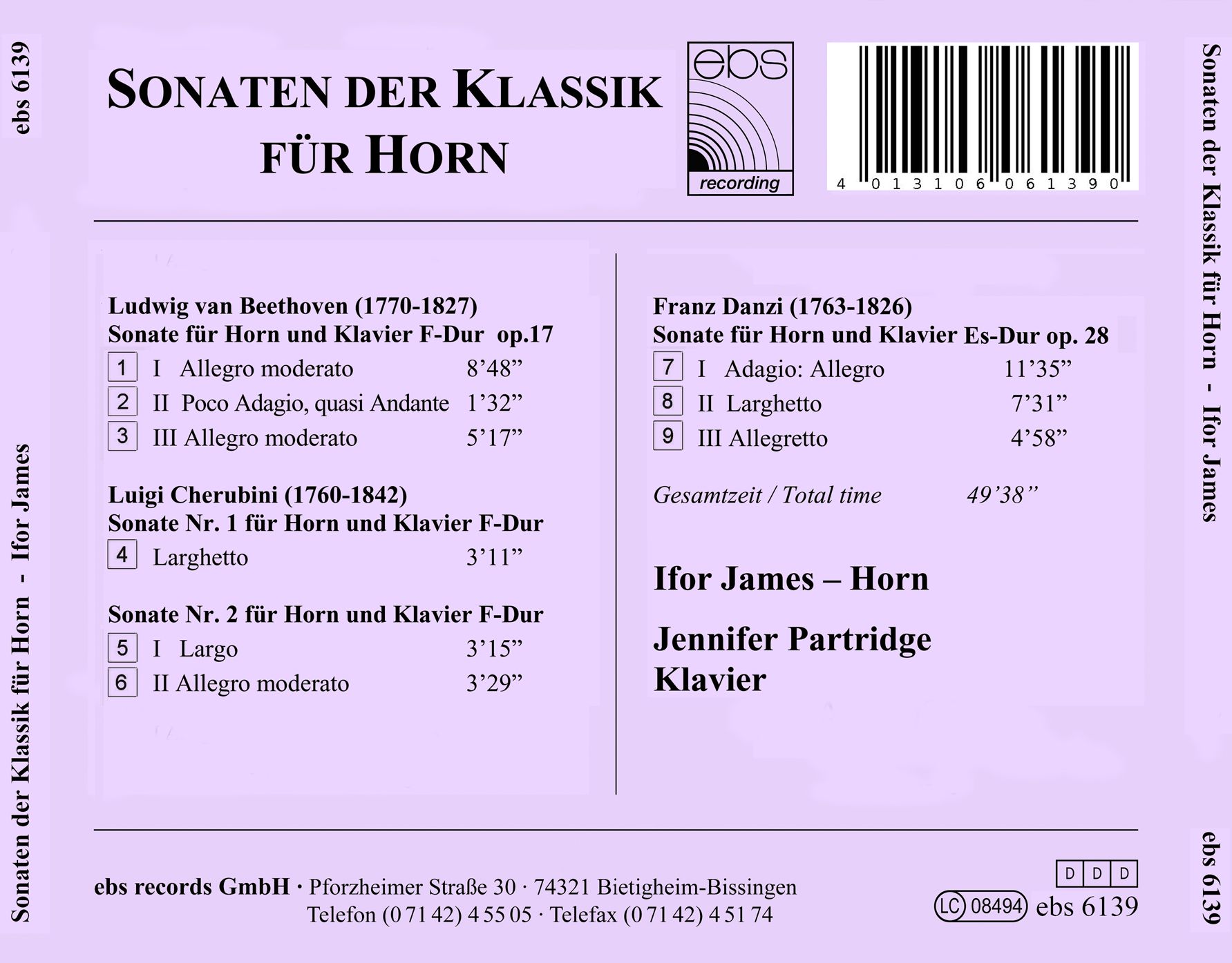 Sonaten der Klassik für Horn