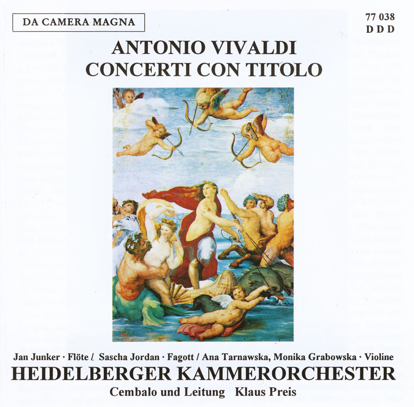 Antonio Vivaldi - Concerti con Titolo