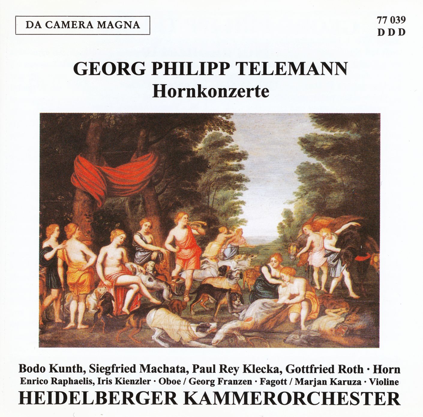 Georg Philipp Telemann - Hornkonzerte