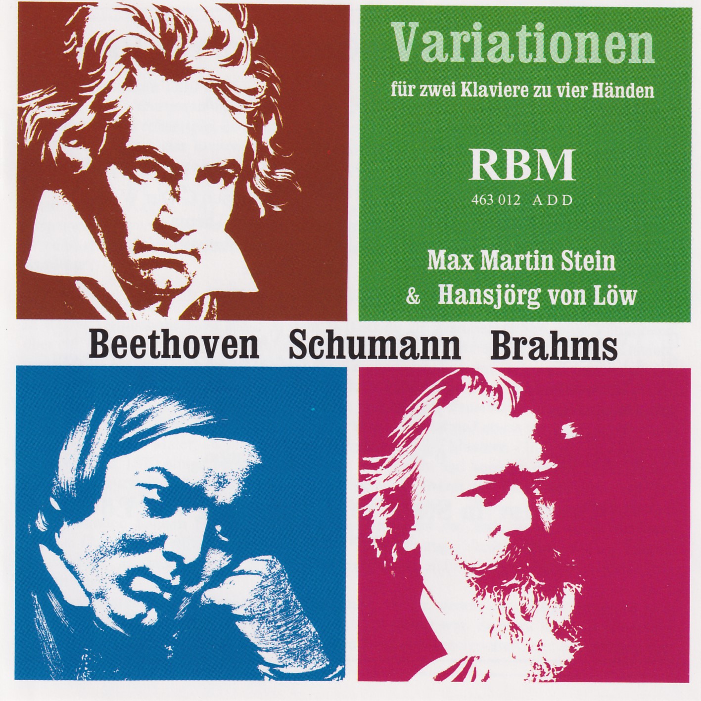 Variationen von Schumann, Brahms, Beethoven