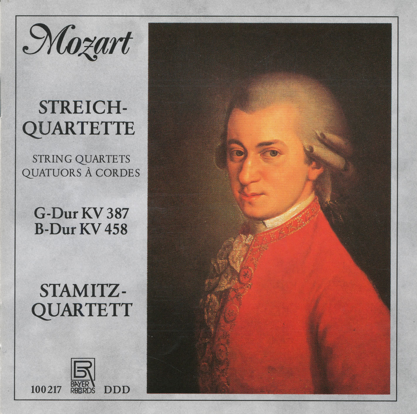 Wolfgang Amadeus Mozart - Streichquartette 14 + 17