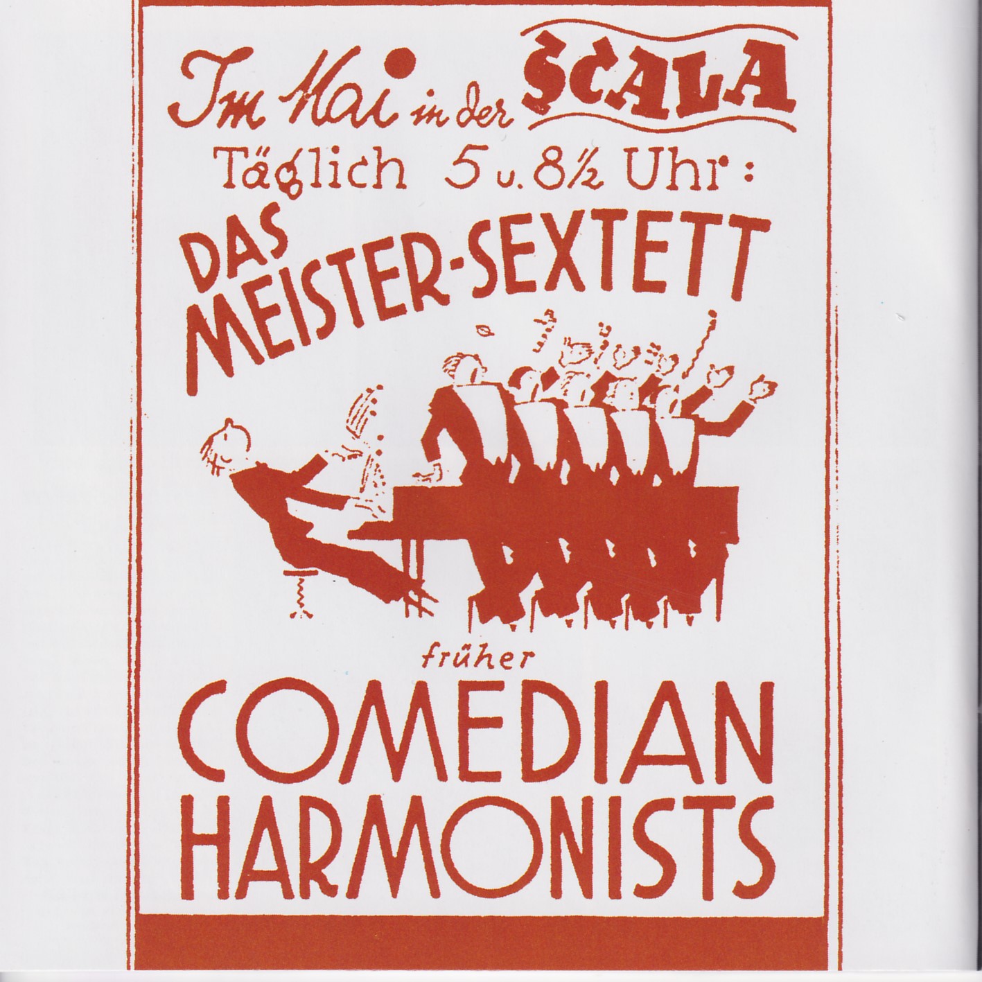 Meistersextett früher Comedian Harmonists