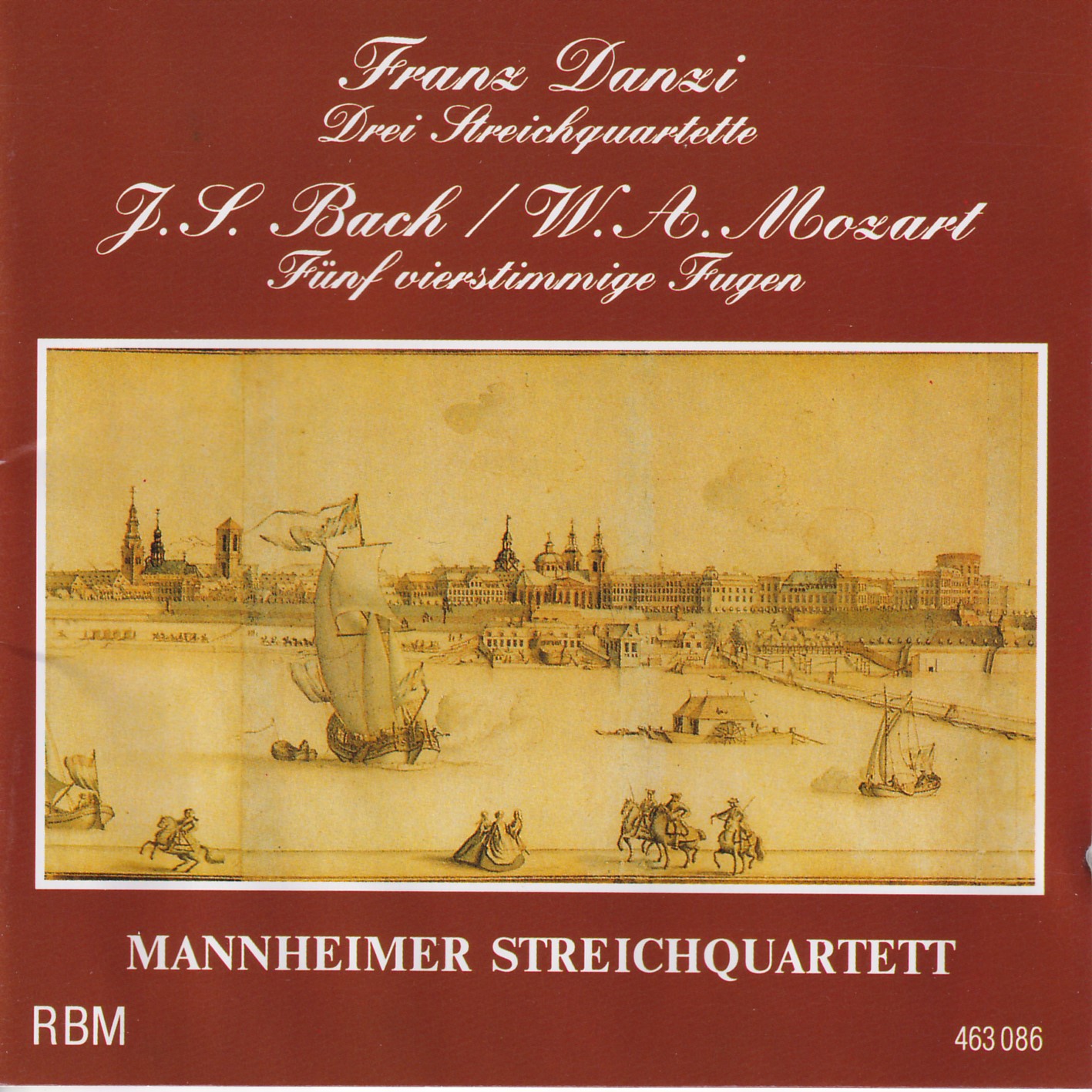 Franz Danzi - Drei Streichquartette