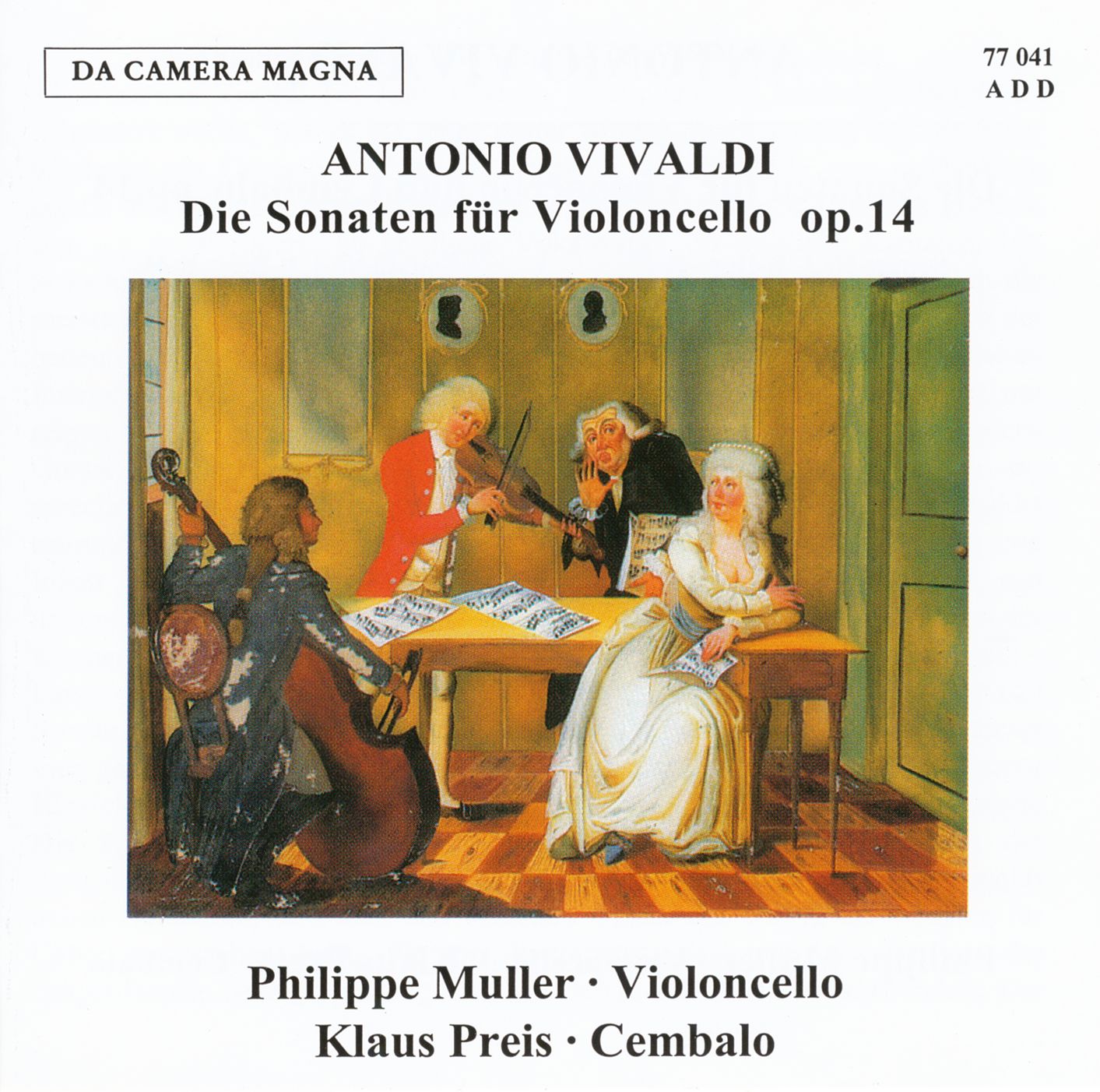 Antonio Vivaldi - Die Sonaten für Violoncello und Cembalo op.14
