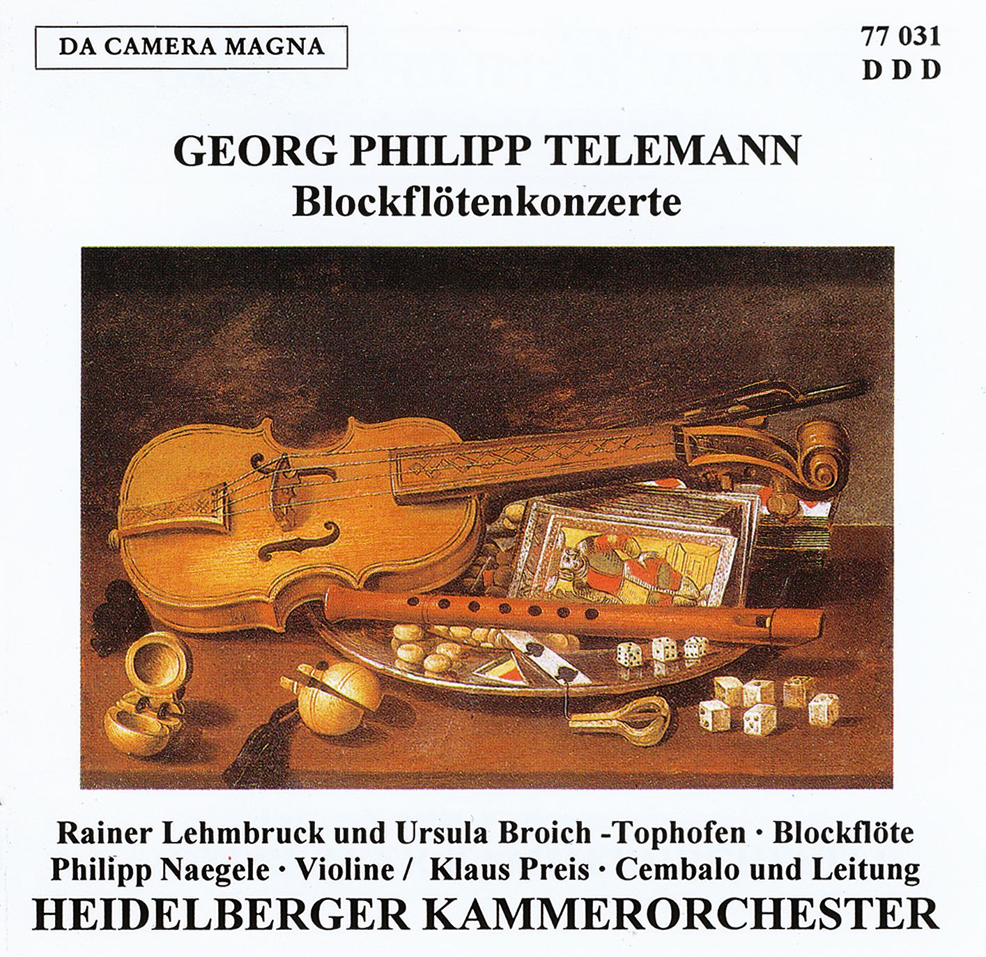 Georg Philipp Telemann - Blockflötenkonzerte