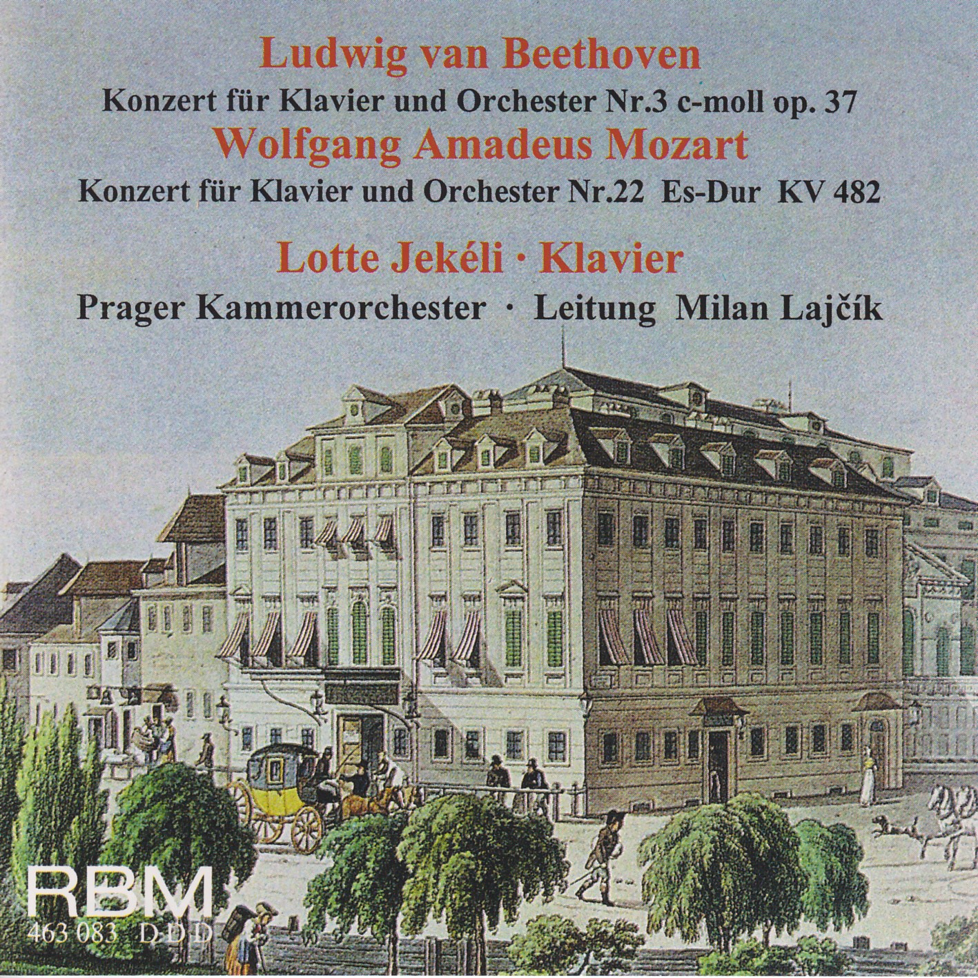 Ludwig van Beethoven & Wolfgang Amadeus Mozart - Konzerte für Klavier und Orchester