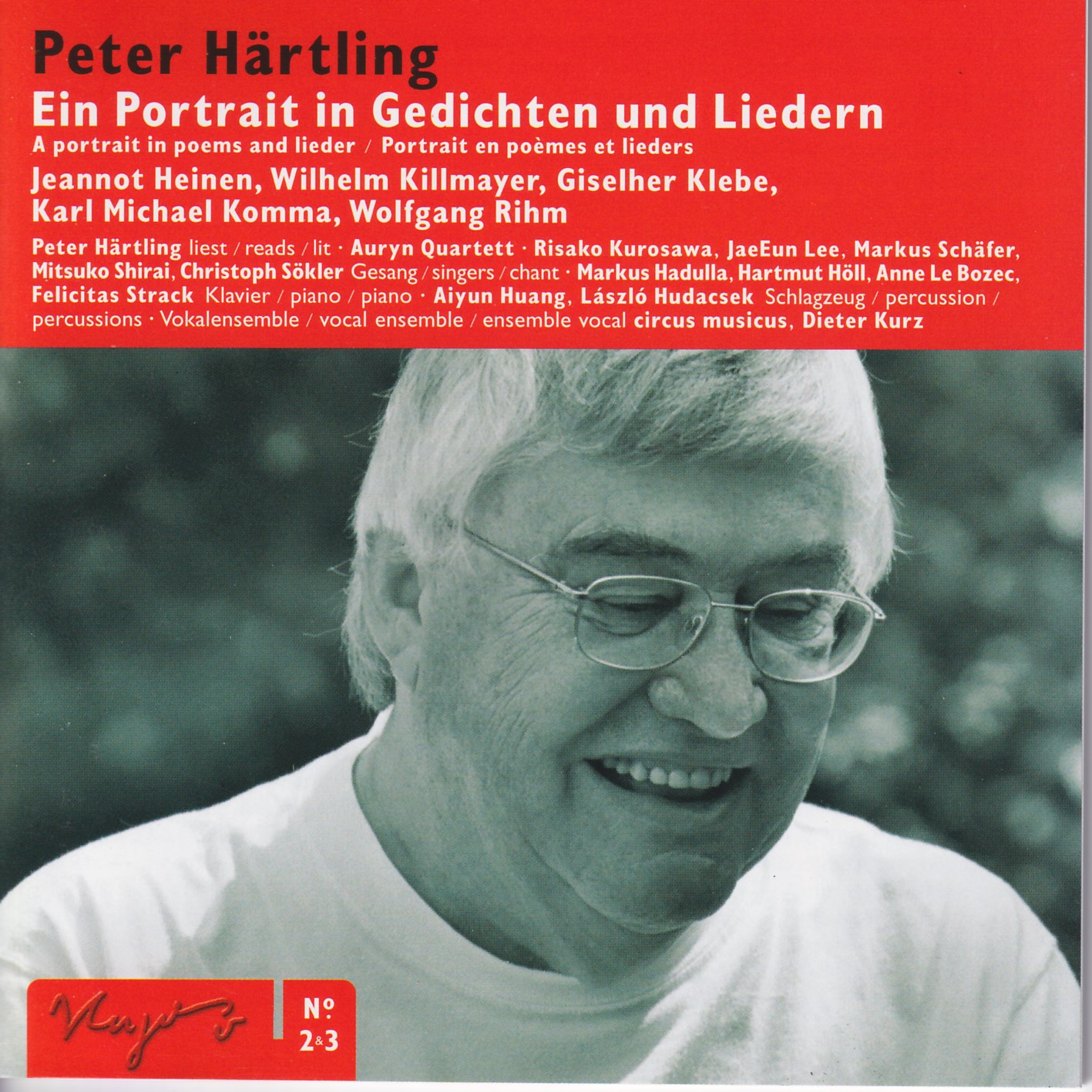 Peter Härtling - Ein Portrait in Gedichten und Liedern(zu seinem 70. Geburtstag)