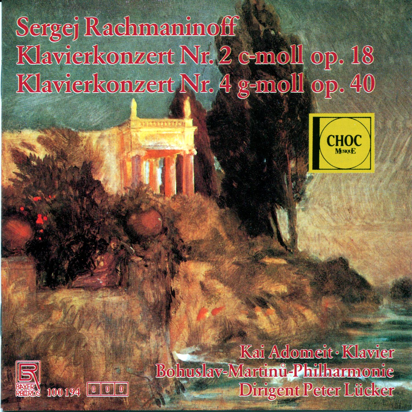 Sergej Rachmaninoff - Klavierkonzerte 2+4