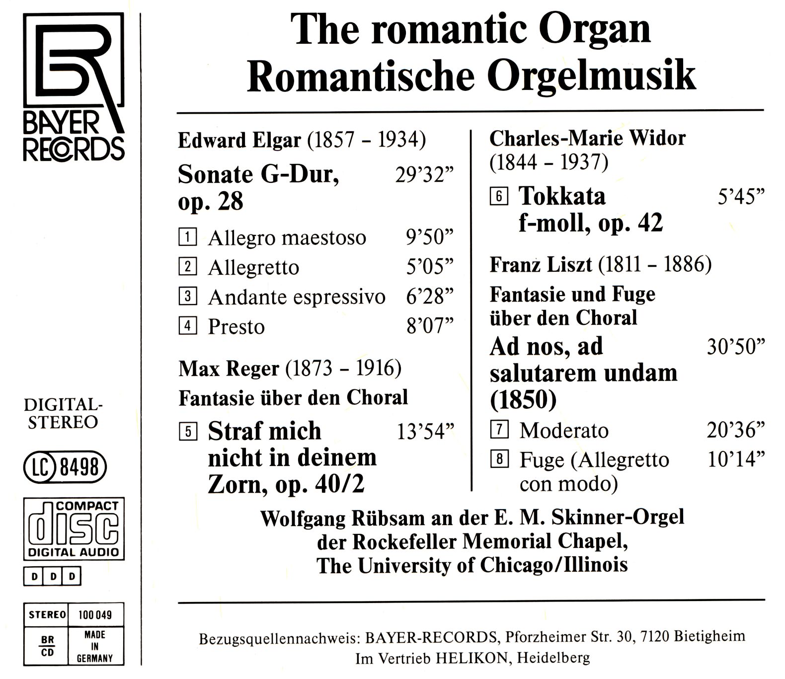 The romantic Organ I