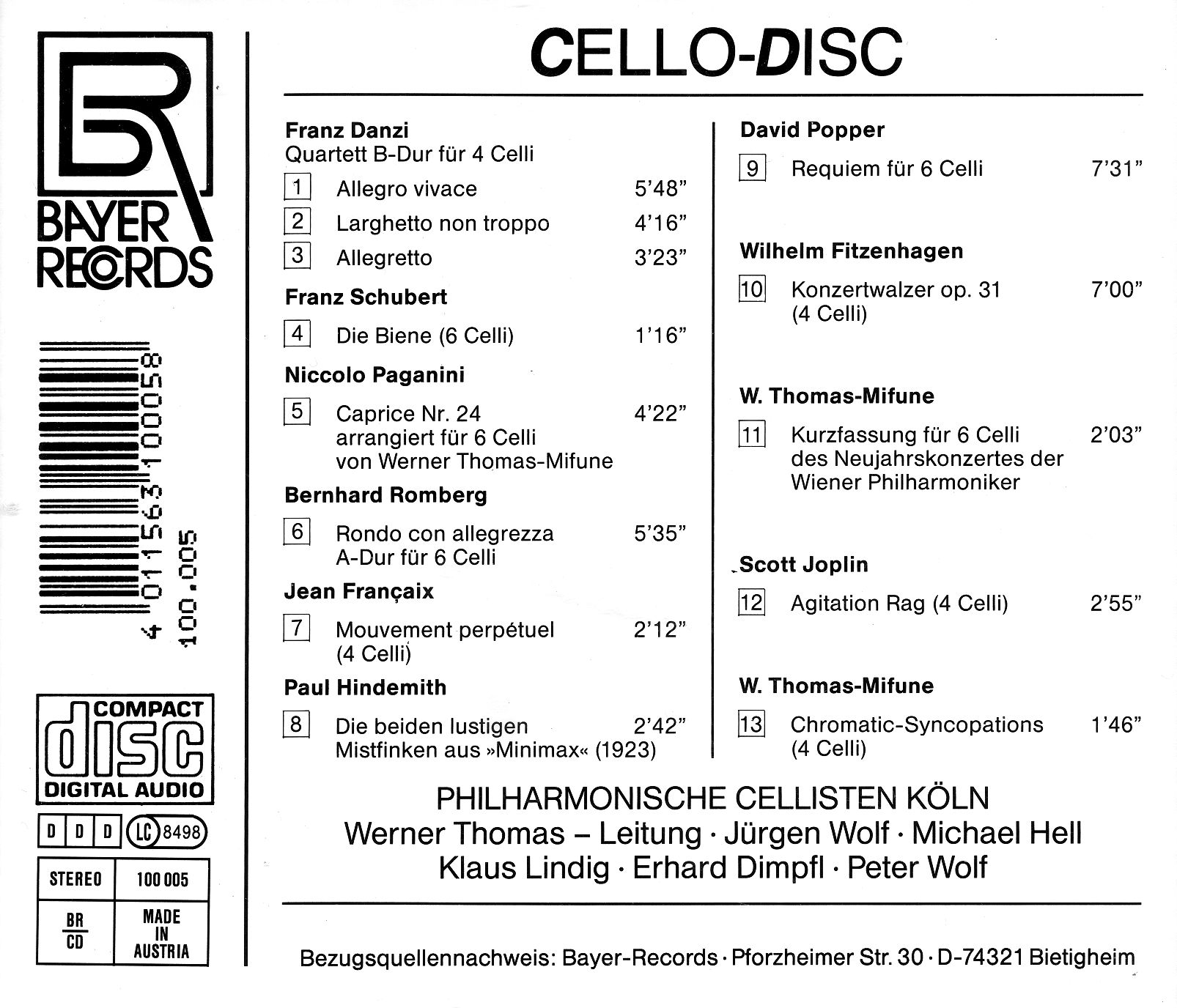 Cello-Disc