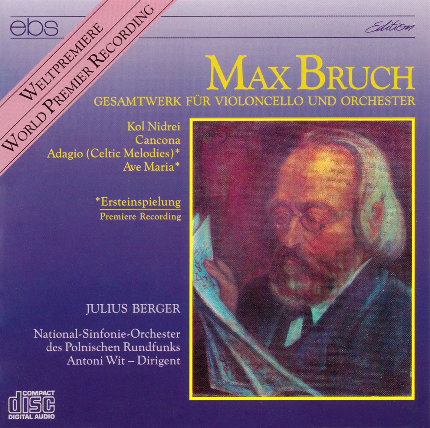 Max Bruch - Gesamtwerk für Violoncello