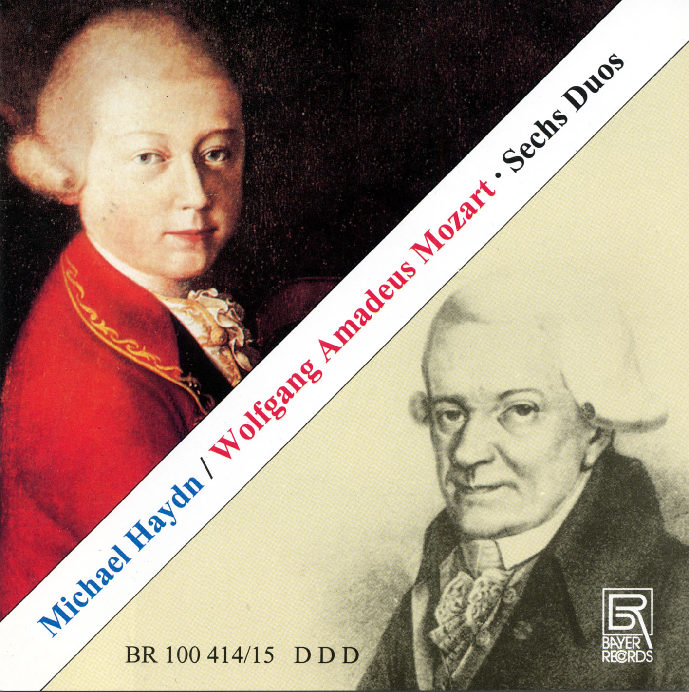 Michael Haydn / Wolfgang Amadeus Mozart - Sechs Duos