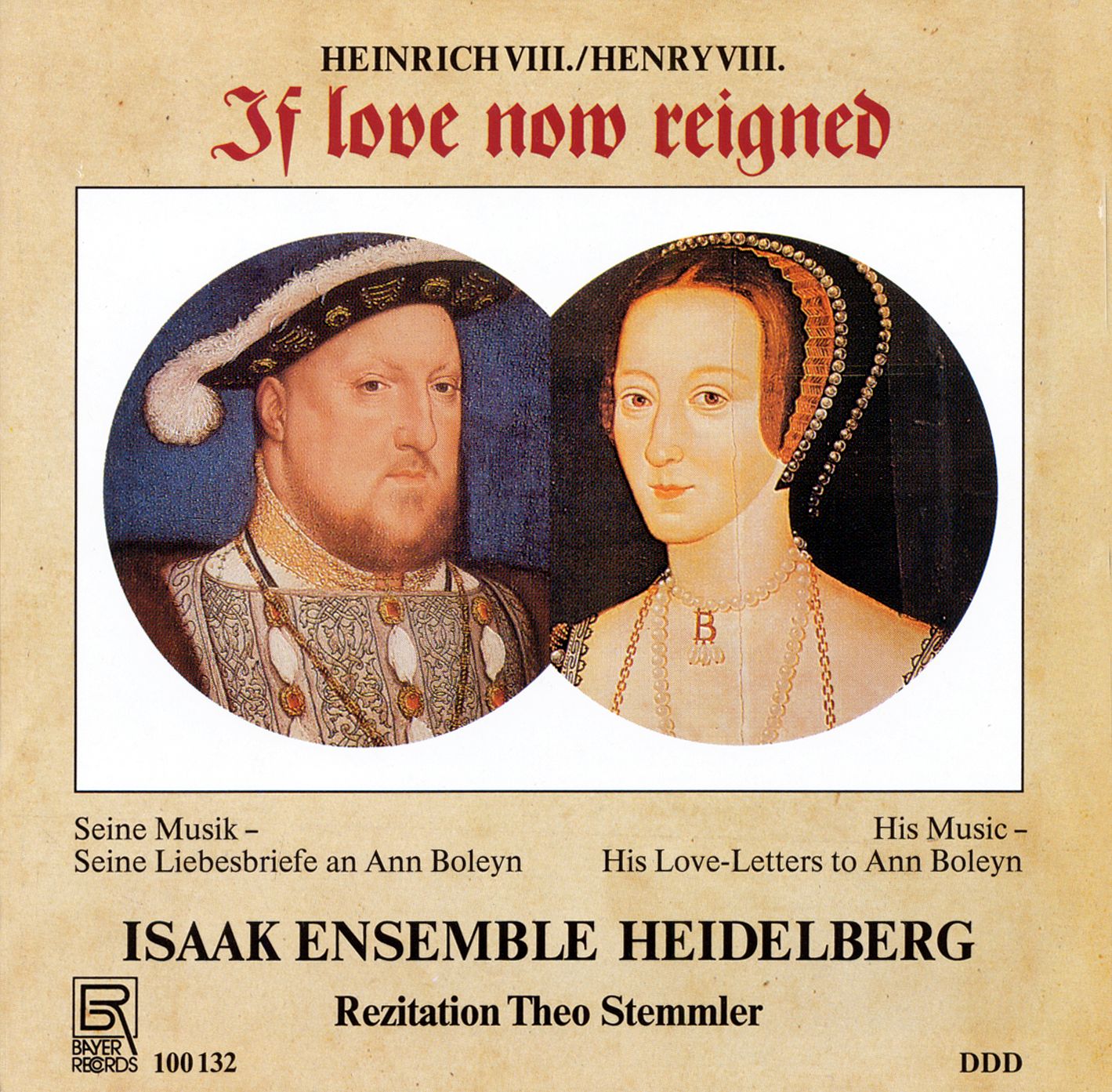 Heinrich VIII. - If Love now reigned