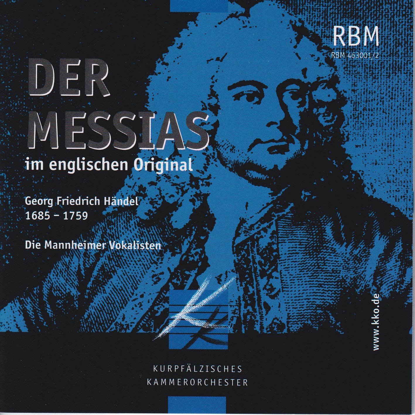 Georg Friedrich Händel - Messias im englischen Original