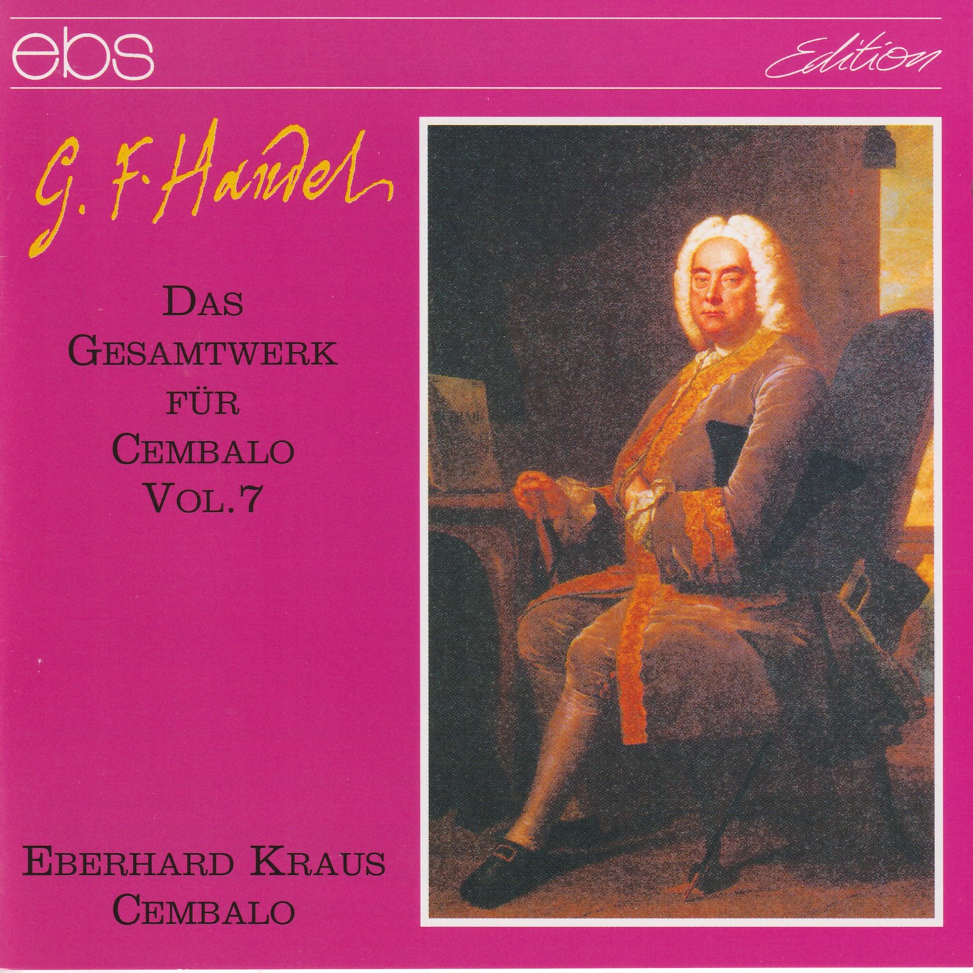 Georg Friedrich Händel - Das Cembalowerk Vol.7