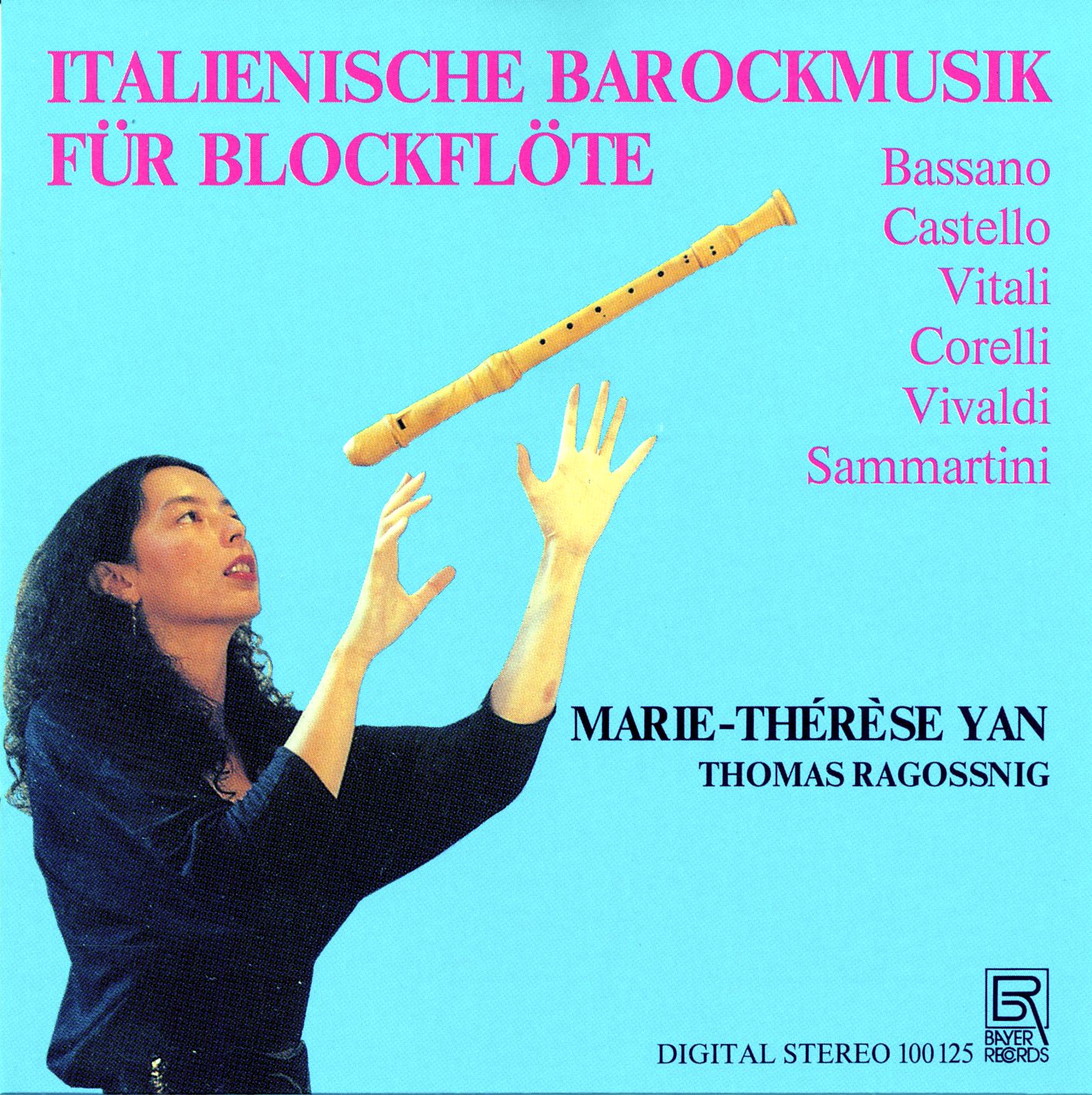 Italienische Barockmusik für Blockflöte
