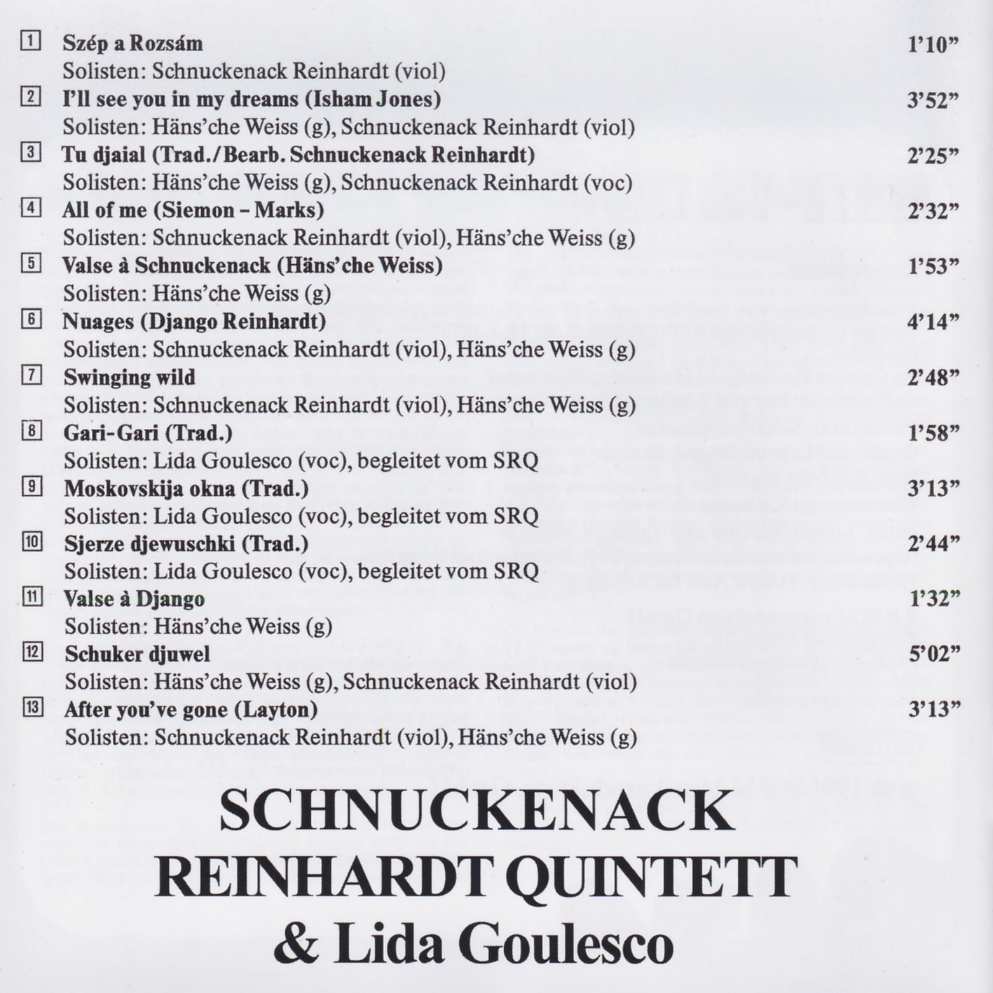 Musik Deutscher Zigeuner Vol.3
