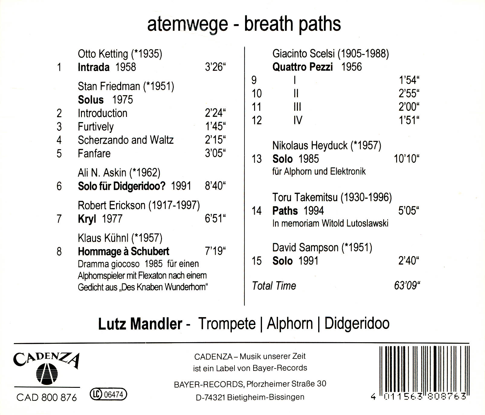 Atemwege - breath paths