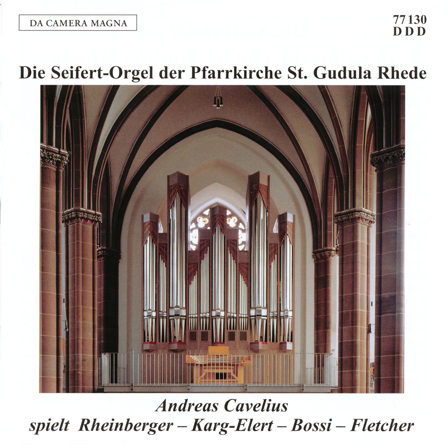 Die Seifert-Orgel der Pfarrkirche St. Gudula in Rhede