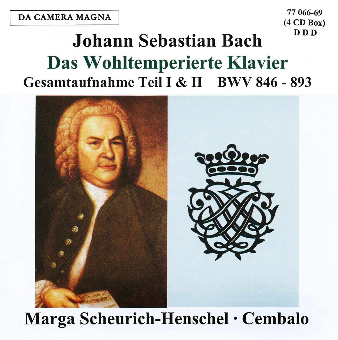 Johann Sebastian Bach - Das Wohltemperierte Klavier I & II
