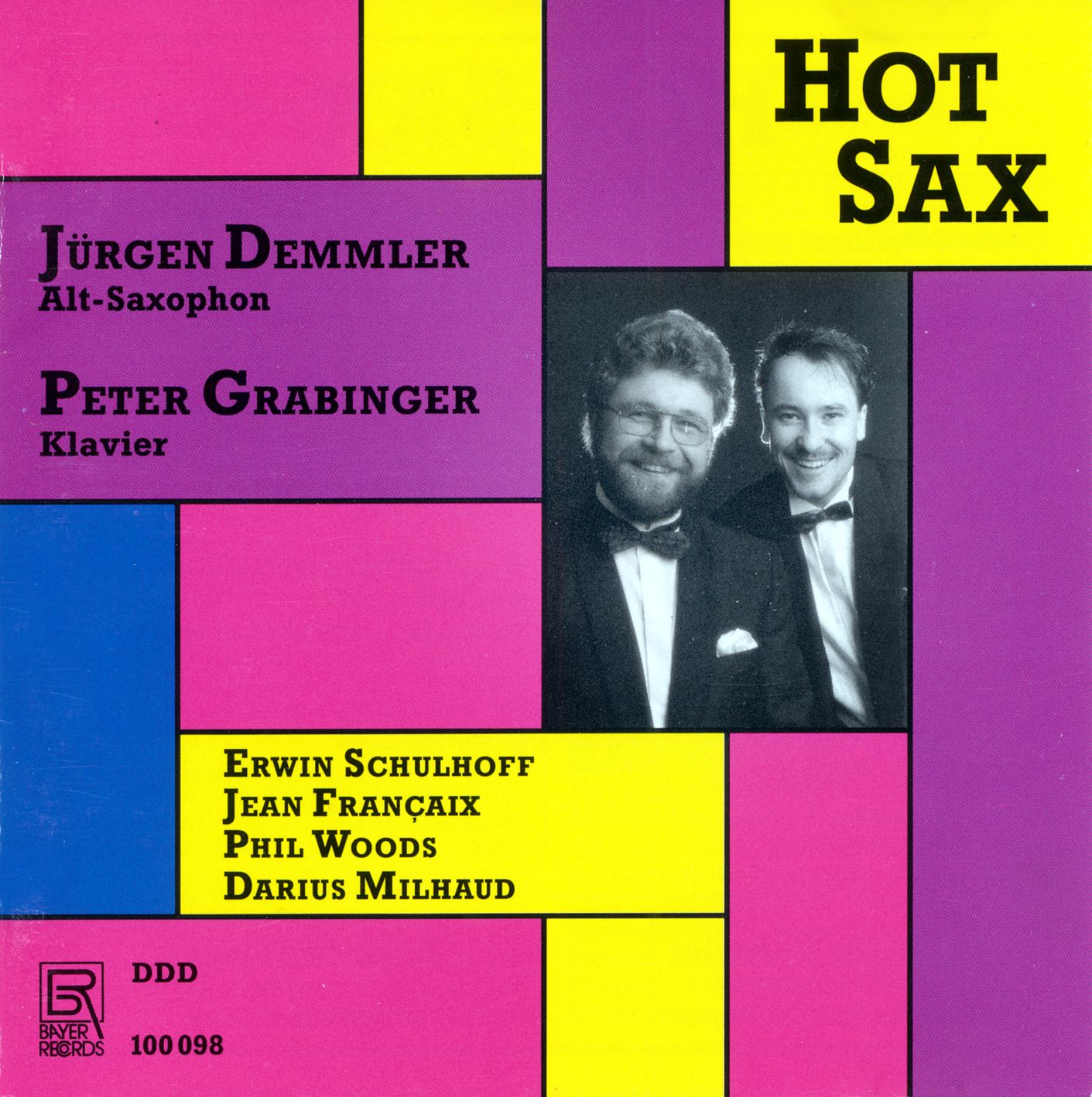 HOT SAX I - Saxophon & Klavier