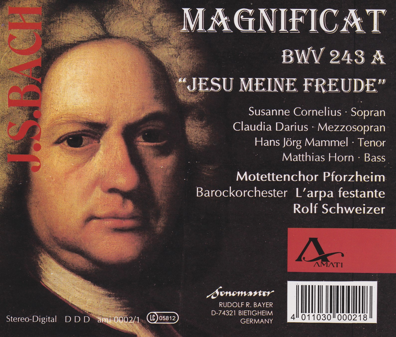 Johann Sebastian Bach - Magnificat BWV 243a
