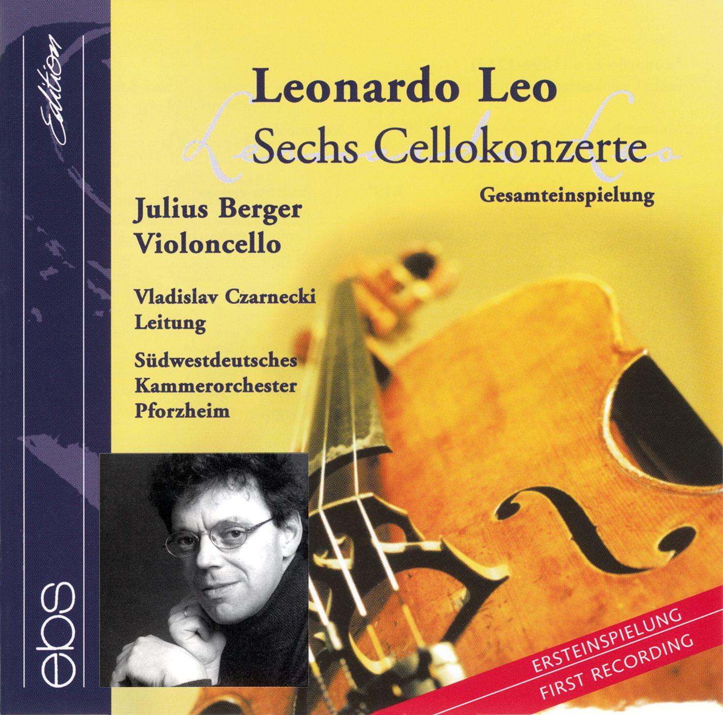 Leonardo Leo - Cellokonzerte Gesamtaufnahme