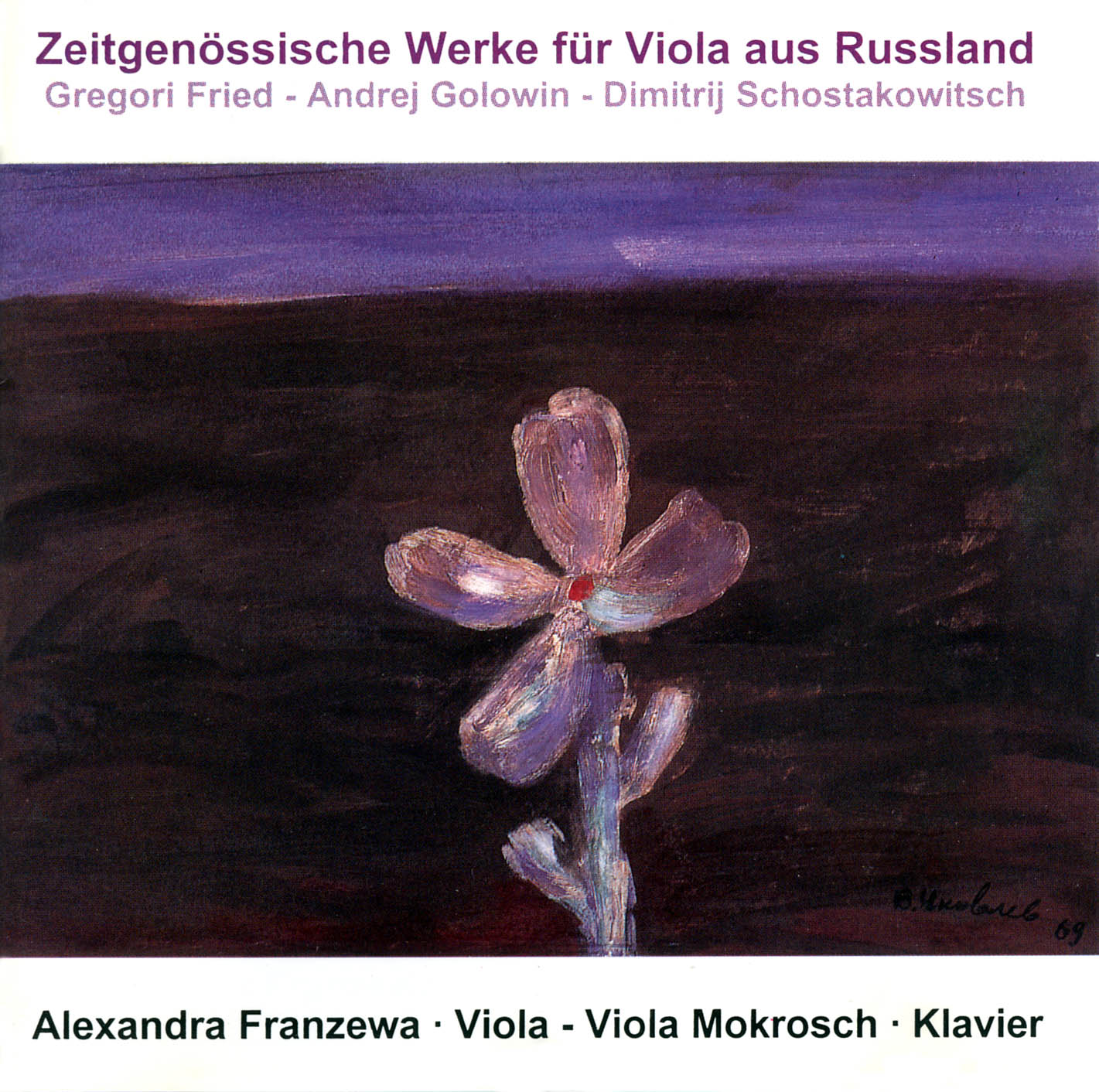 Zeitgenössische Musik für Viola aus Russland