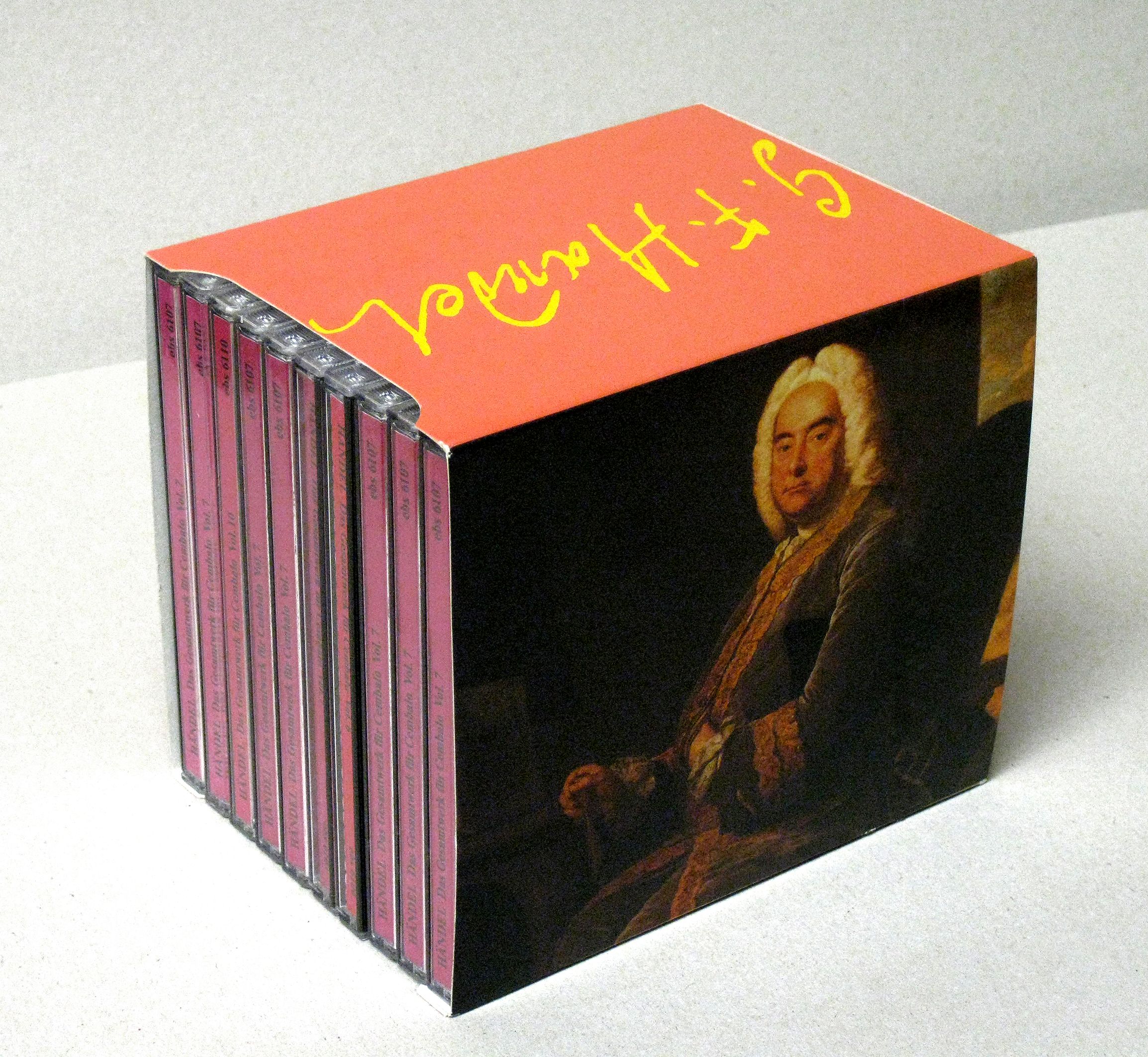 Georg Friedrich Händel - Cembalowerk komplett (10 CD)