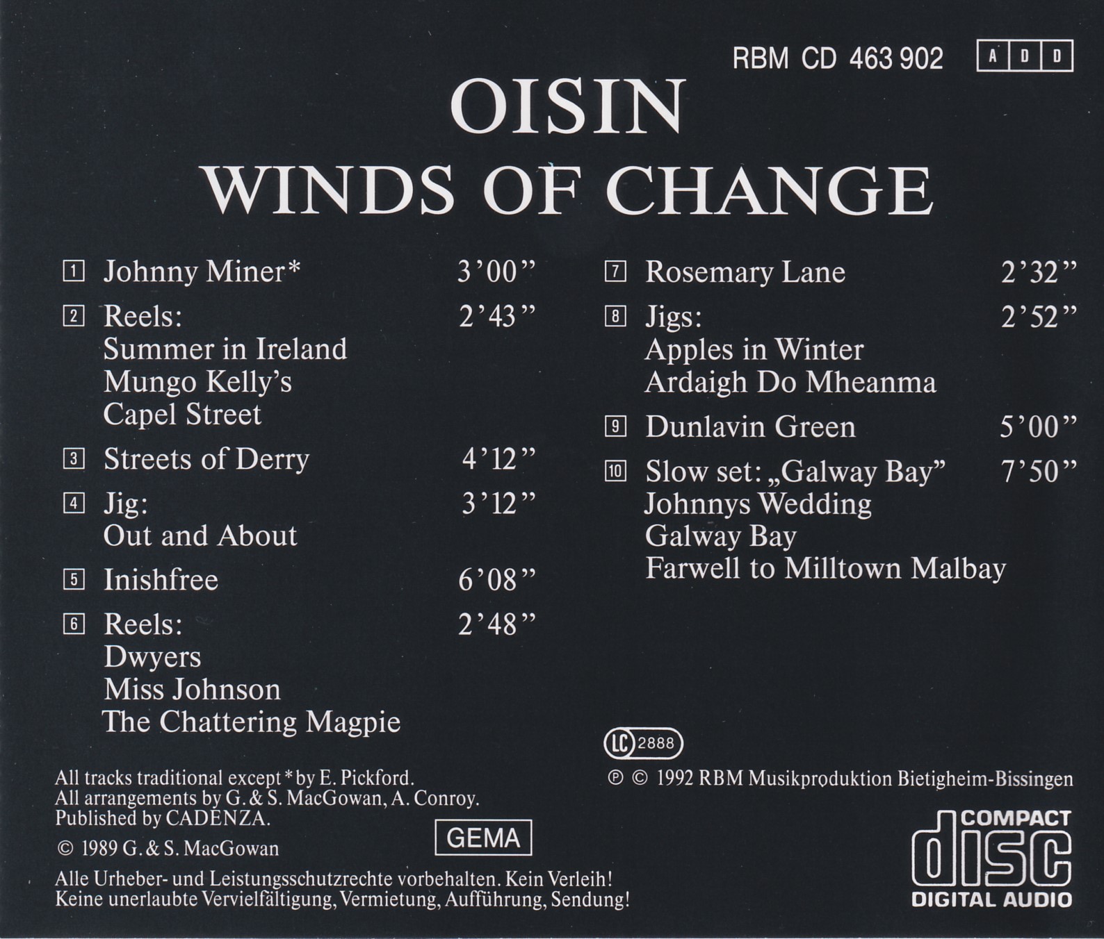 OISIN - Winds of Change