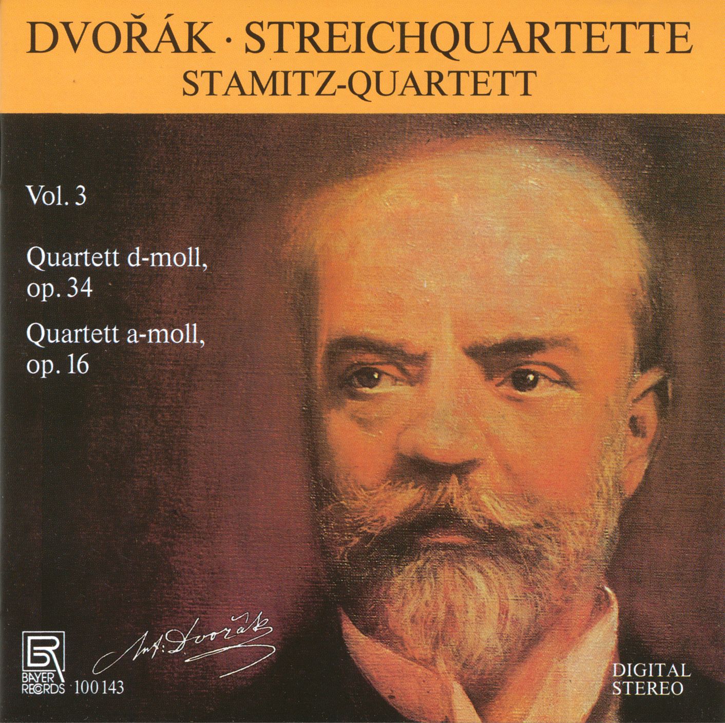Antonin Dvorak - Streichquartette Vol.3